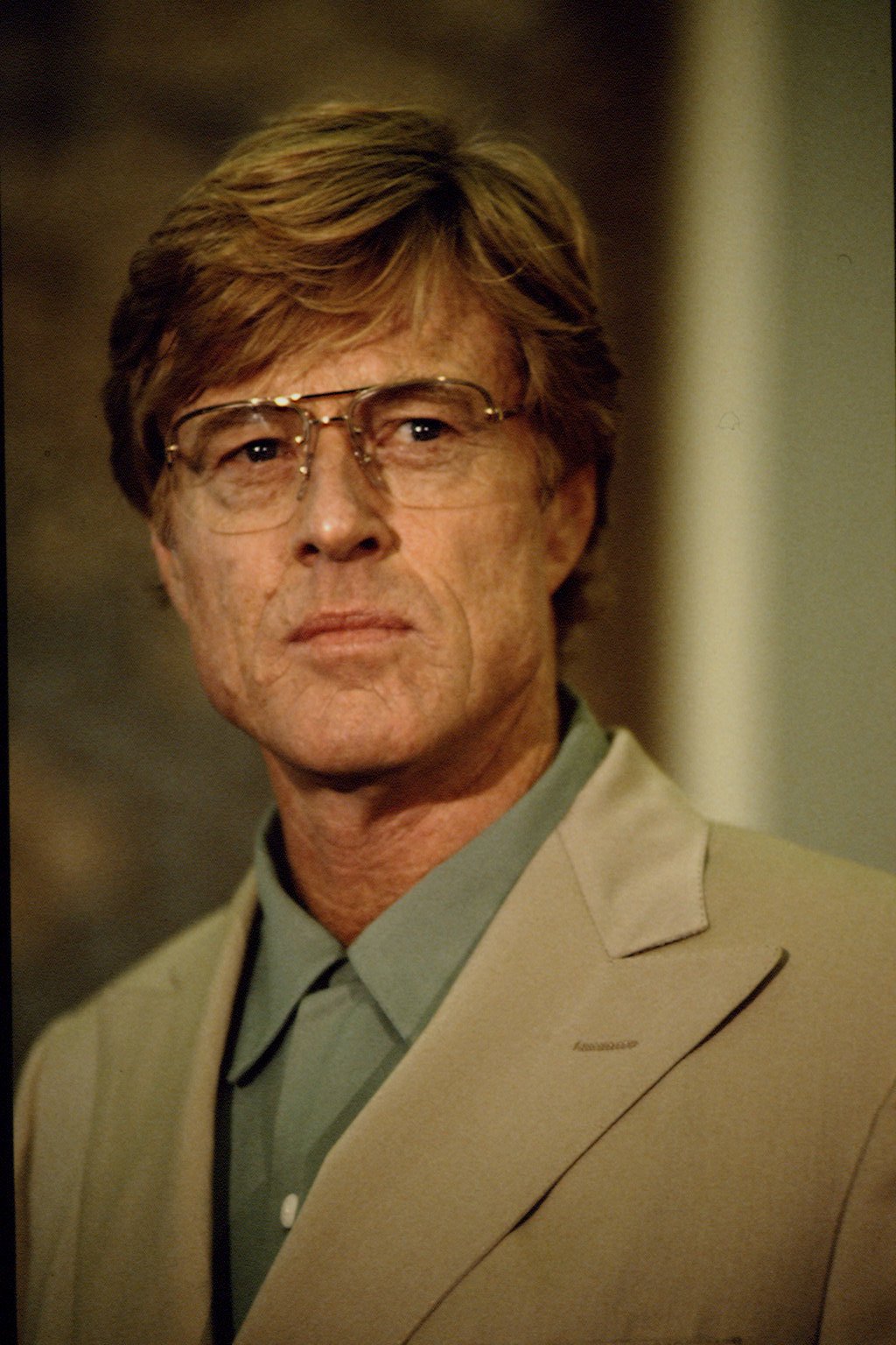 Photo of Robert Redford at a press conference in 1992 | Source: Getty Images