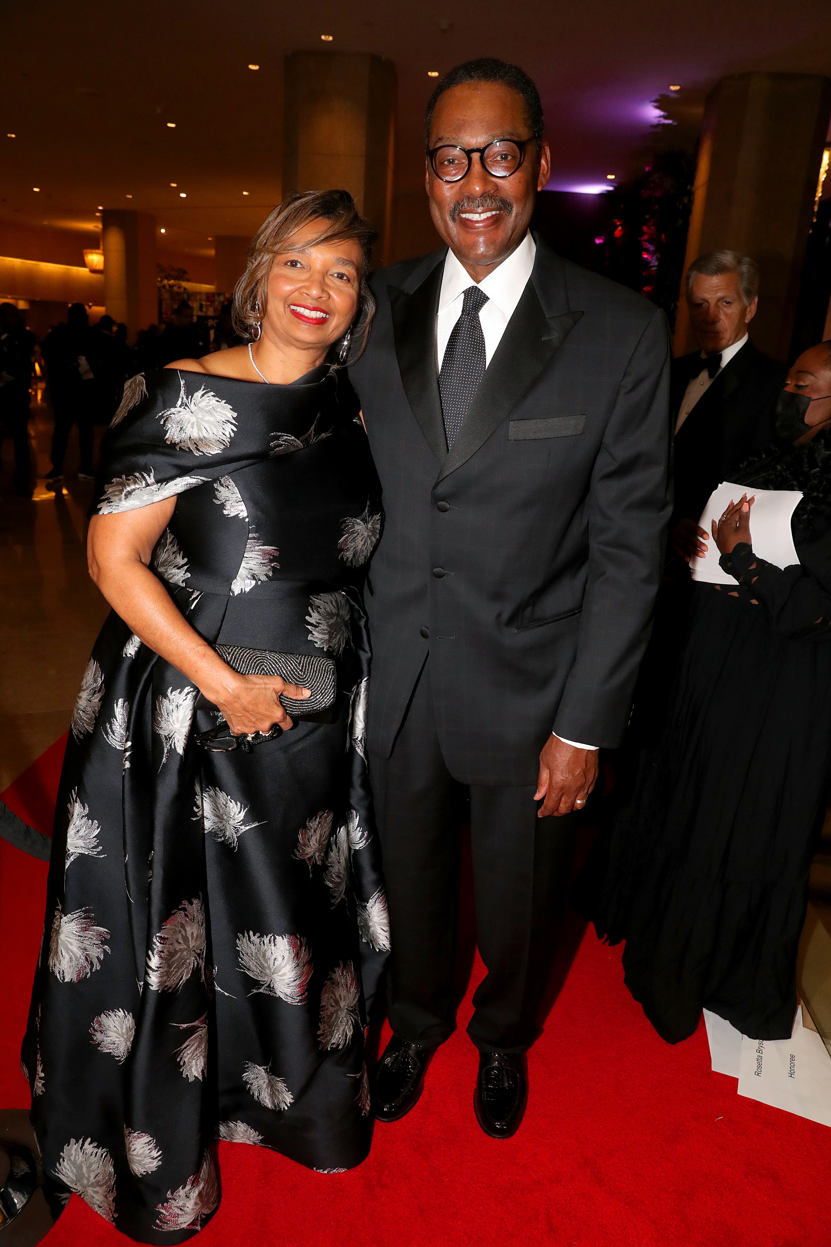 Doris Griffith and Junior Bridgeman smiling for a picture at the Ebony Power event. | Source: Getty Images