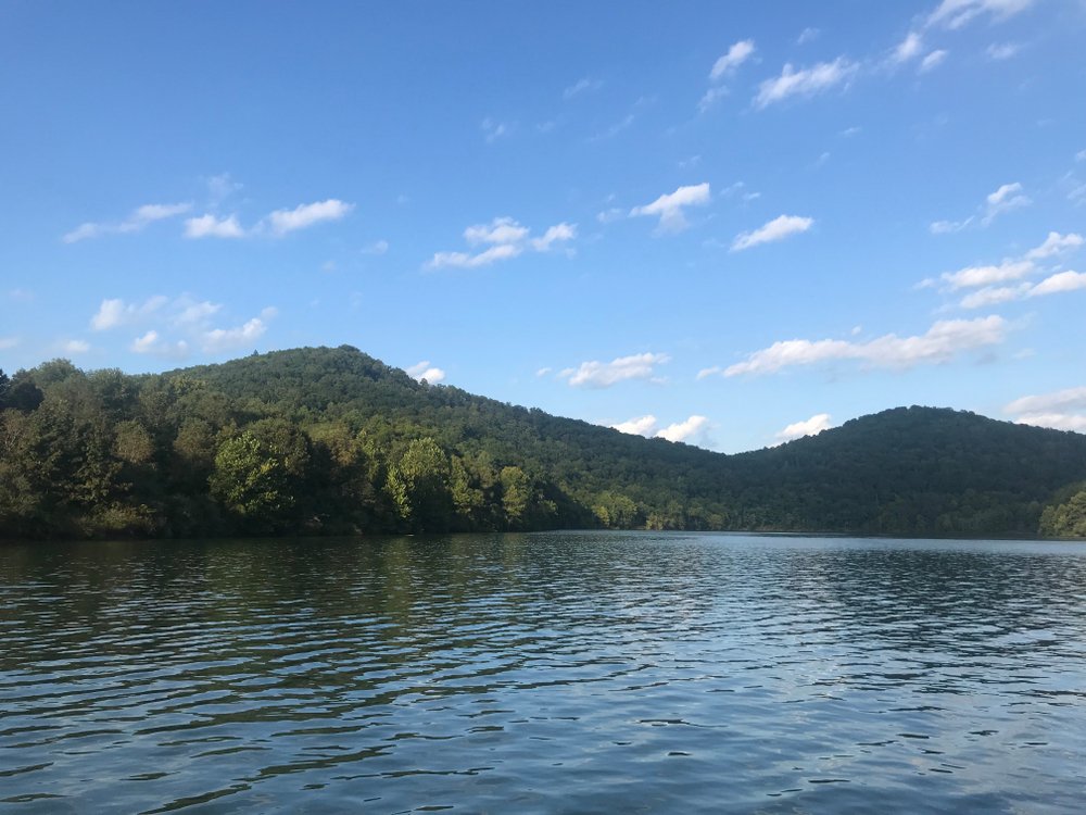 A photo of the water on Burnsville Lake in West Virginia | Photo: Shutterstock