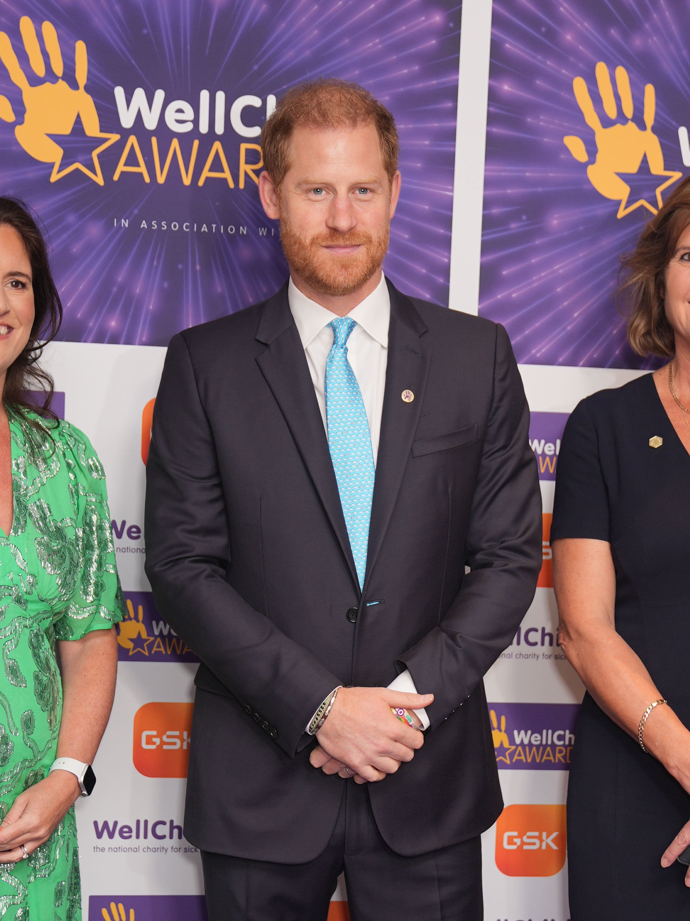 Prince Harry, Patron of WellChild, at the Royal Lancaster in London, on September 30, 2024 | Source: Getty Images