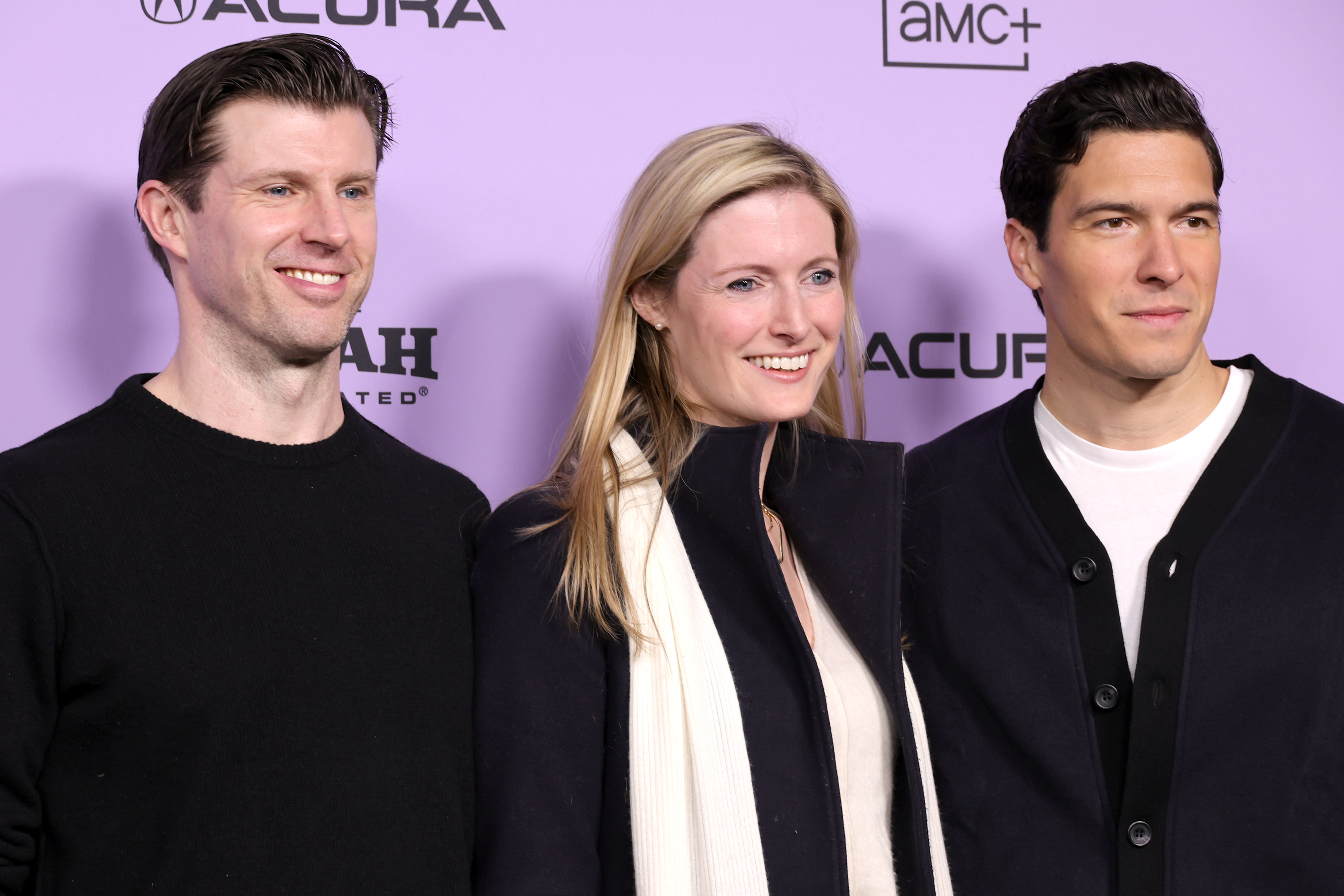 Matthew Reeve, Alexandra Reeve Givens and William Reeve attend the "Super/Man: The Christopher Reeve Story" Premiere during the 2024 Sundance Film Festival at The Ray Theatre on January 21, 2024 in Park City, Utah | Source: Getty Images