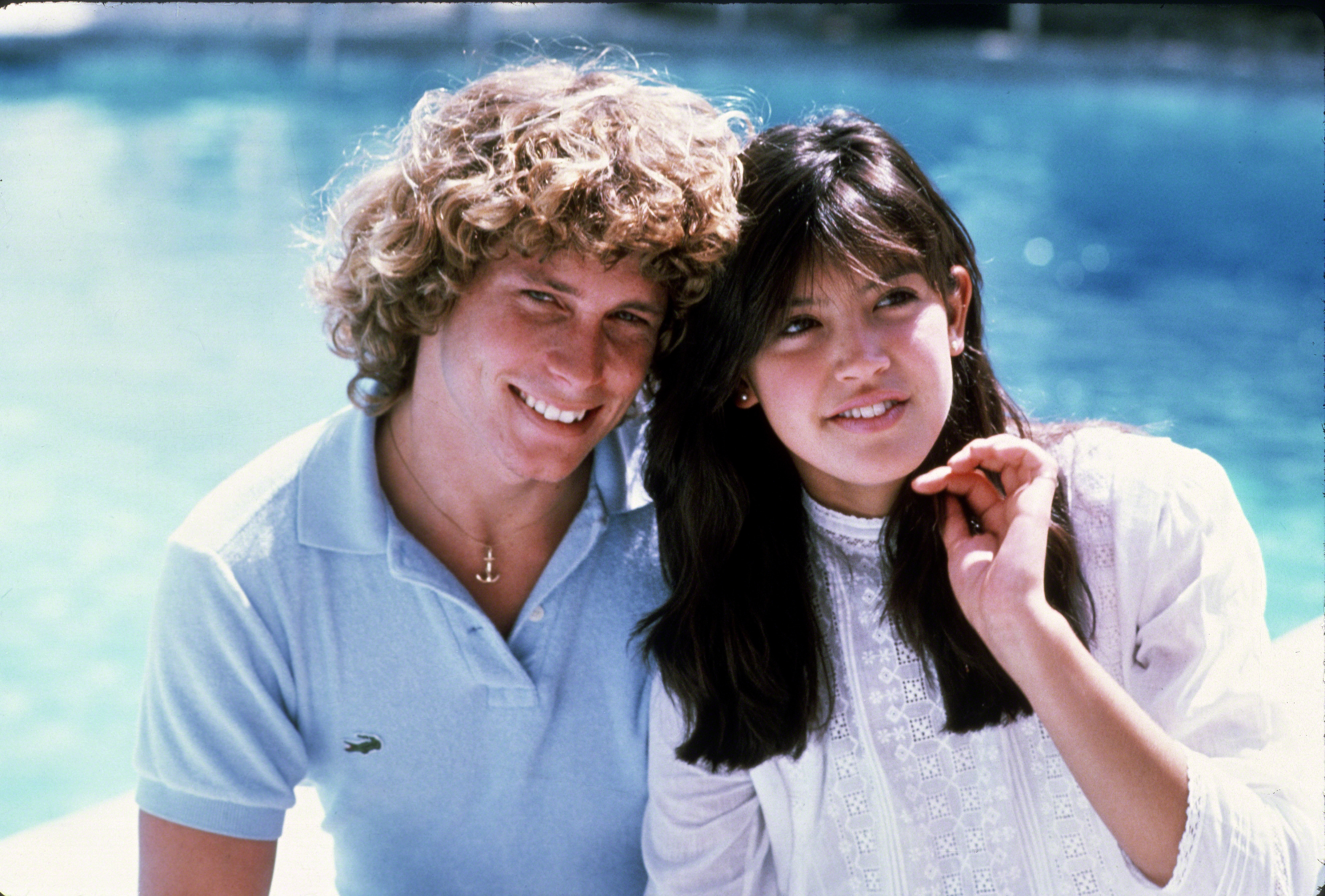 Willie Aames and the actress, circa 1981 | Source: Getty Images