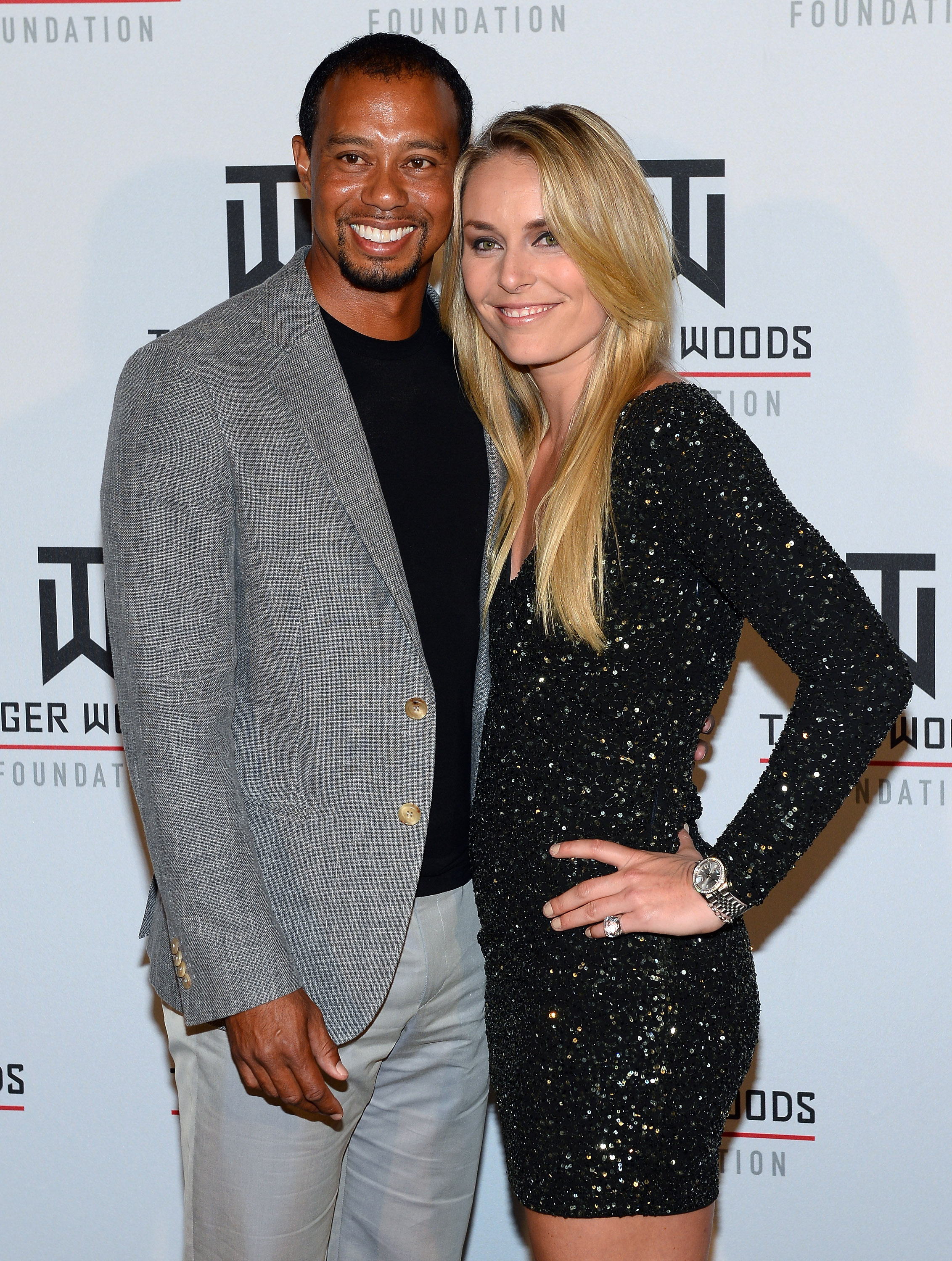 Tiger Woods and Lindsey Vonn attend Tiger Jam 2014 on May 17, 2014, at the Mandalay Bay Events Center in Las Vegas, Nevada | Source: Getty Images