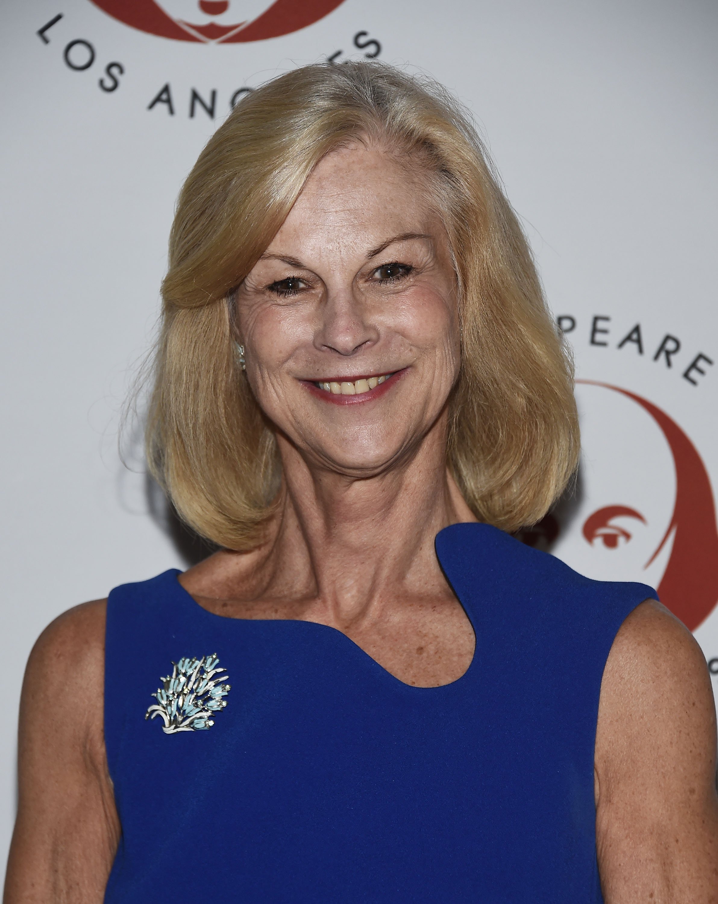 Christie Hefner is photographed as she arrives at the 27th Annual Simply Shakespeare benefit on September 18, 2017, in Westwood. | Source: Getty Images