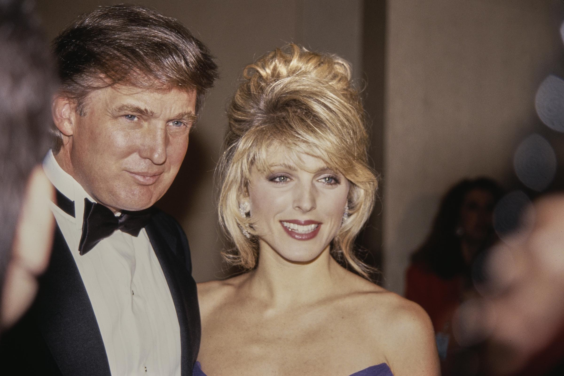 Donald Trump and Marla Maples attend the 1992 Soap Opera Digest Awards in Beverly Hills, California. | Source: Getty Images