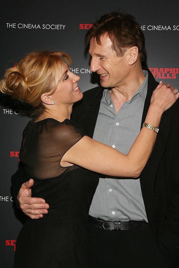 Natacha Richardson et Liam Neeson amoureux / Source : Getty Images Natacha Richardson et Liam Neeson amoureux / Source : Getty Images