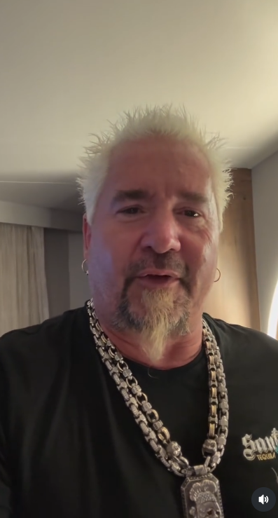 Guy Fieri records a heartfelt message reflecting on his late father during Father’s Day 2024 | Source: Instagram/guyfieri