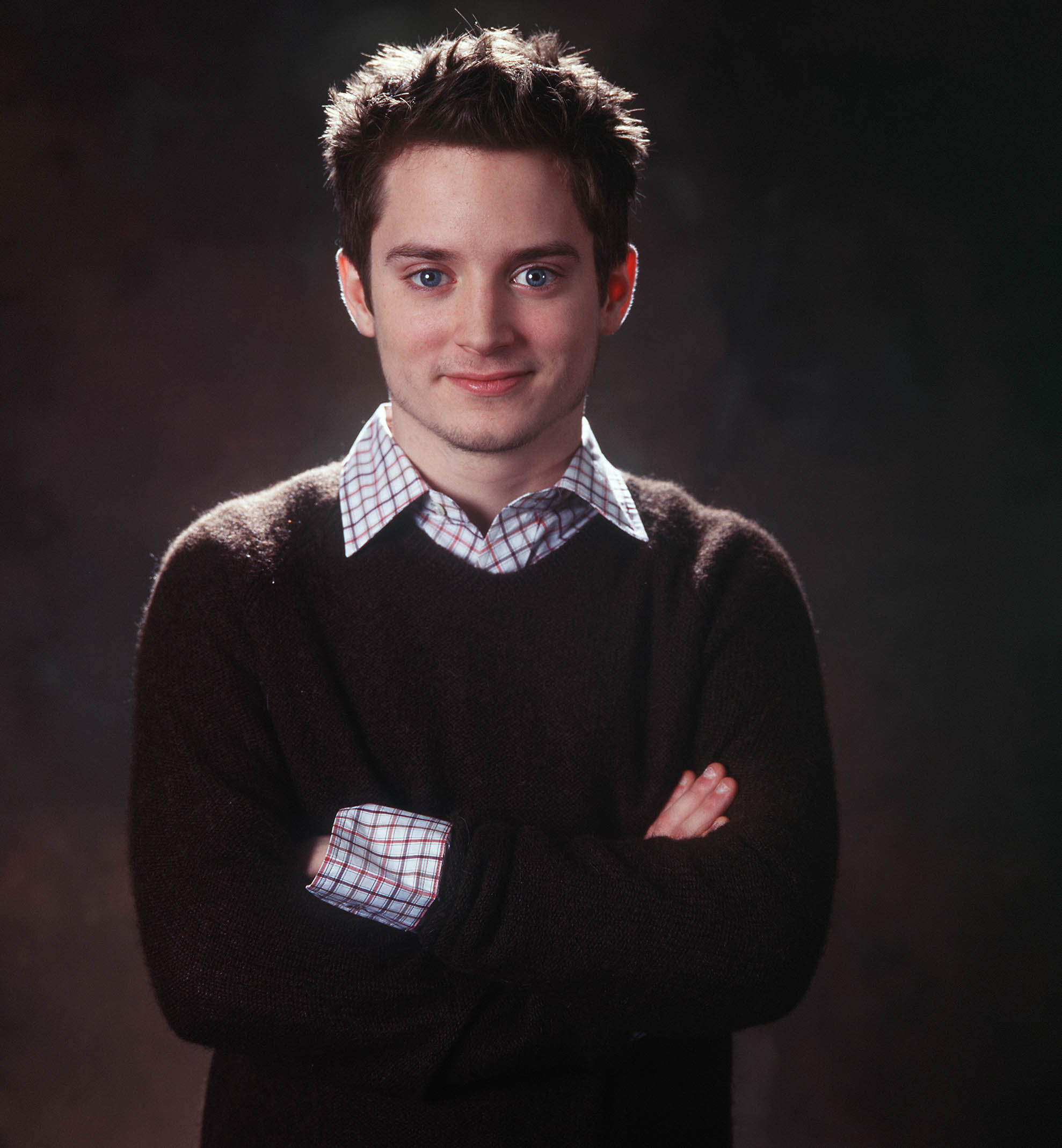 Elijah Wood photographed for "The Lord of the Rings" at the Waldorf Astoria hotel in New York on December 5, 2001. | Source: Getty Images