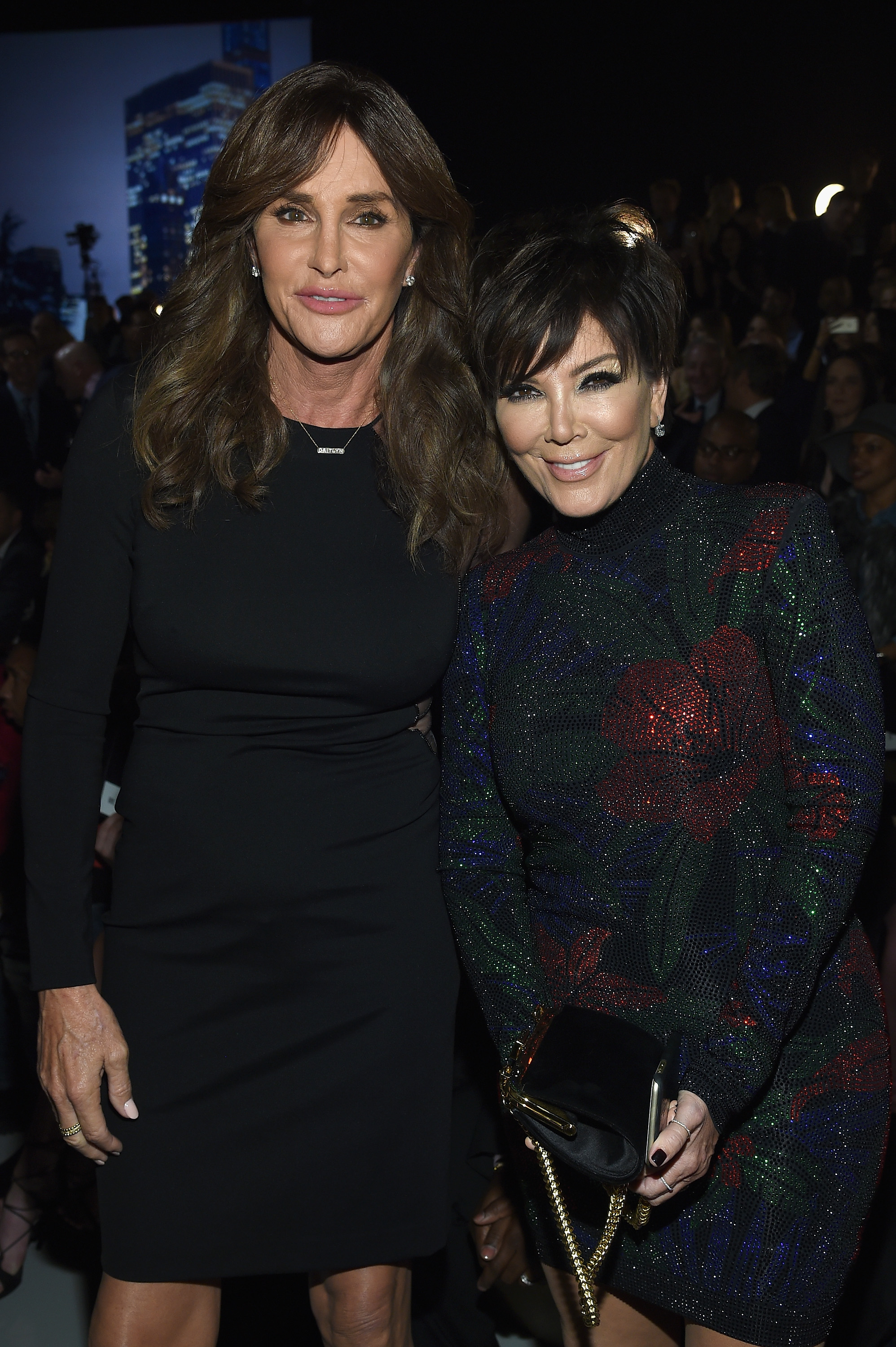 Caitlyn Jenner and Kris Jenner at Victoria's Secret Fashion Show in New York City on November 10, 2015 | Source: Getty Images