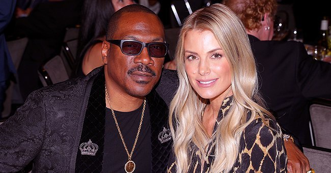  Actor Eddie Murphy and wife Paige Butcher attend the ceremony honoring Brett Ratner with a Star on the Hollywood Walk of Fame | Photo: Getty Images