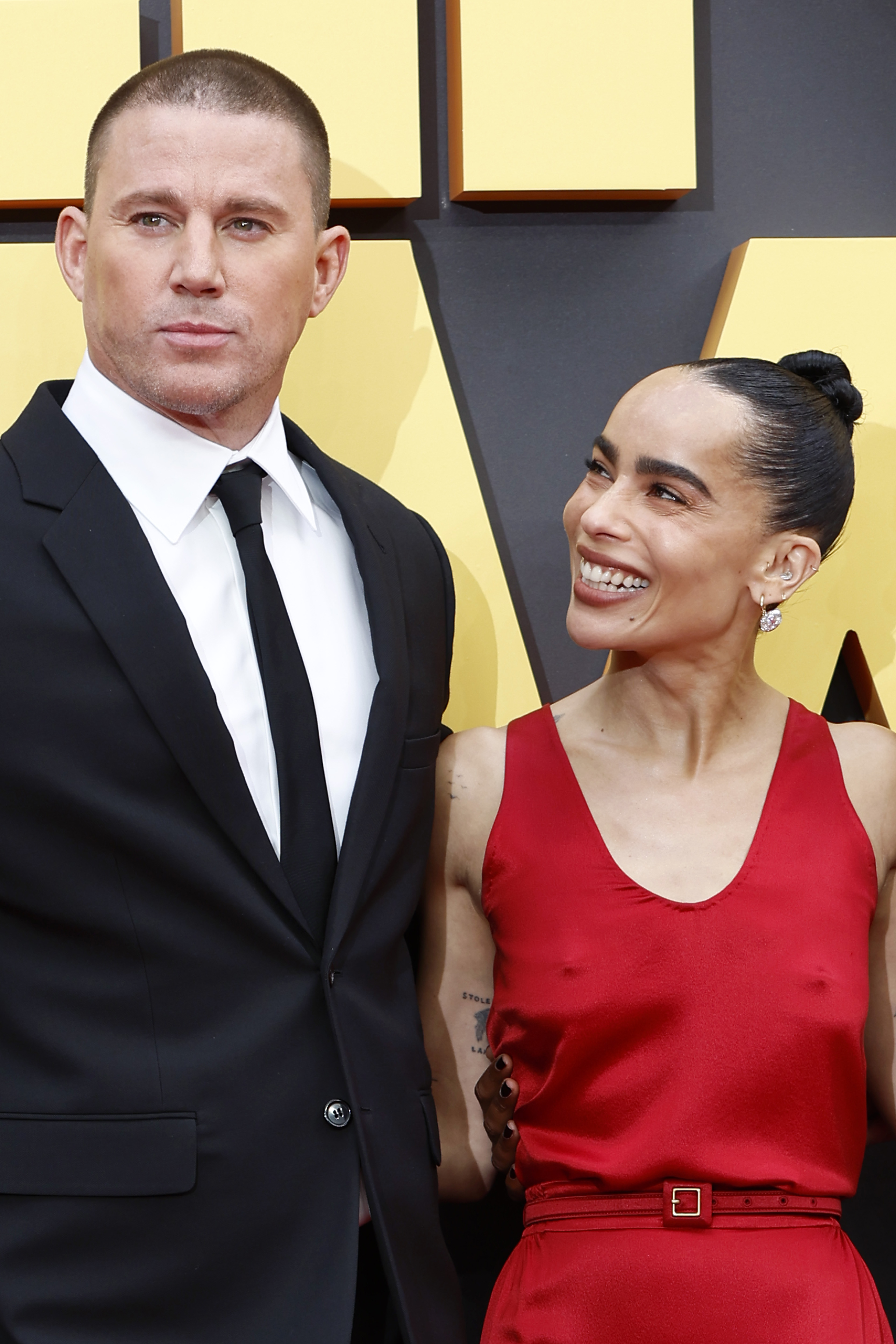 Channing Tatum and Zoë Kravitz. | Source: Getty Images