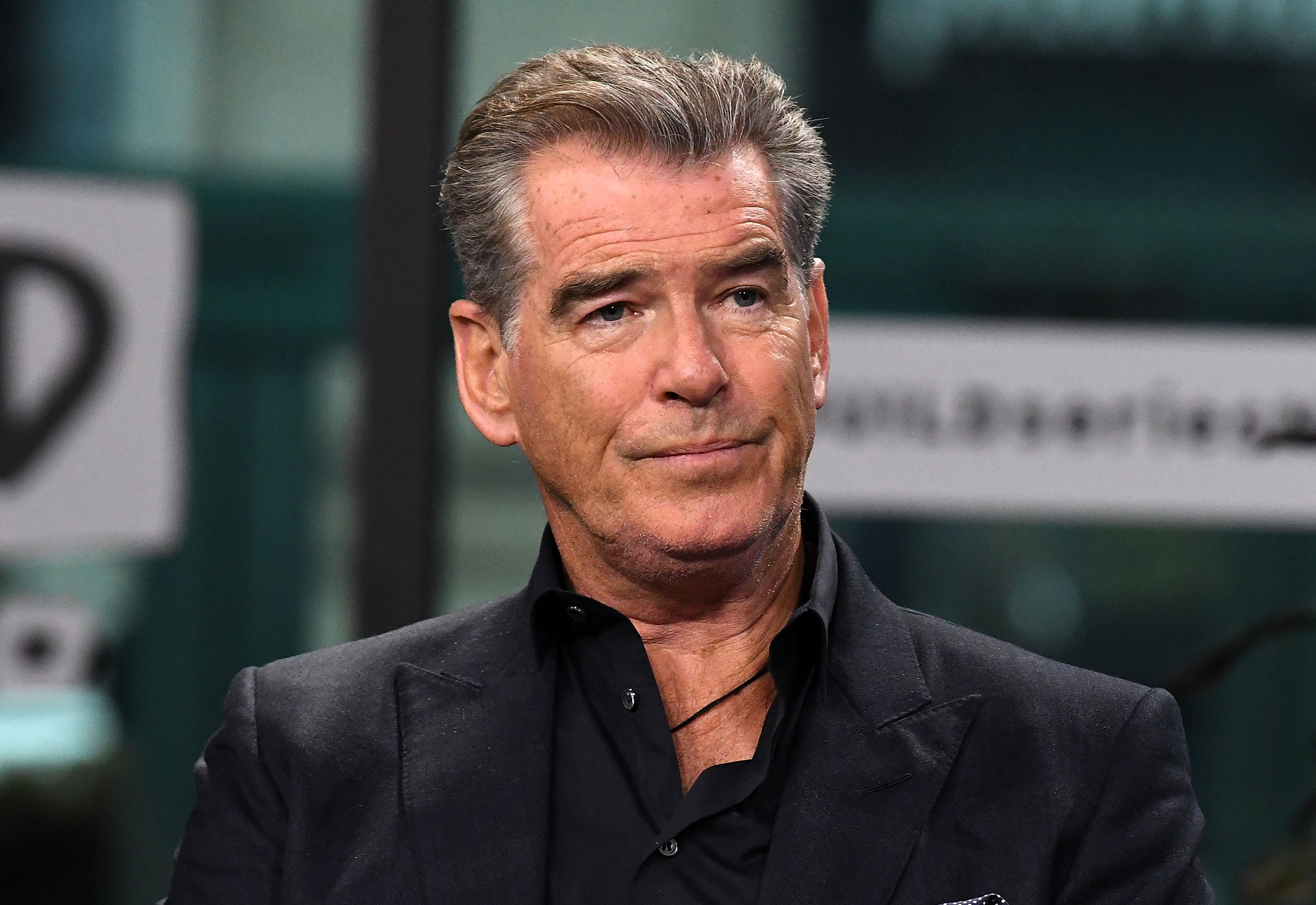 Pierce Brosnan at Build Series at Build Studio on April 6, 2017 in New York City. | Source: Getty Images