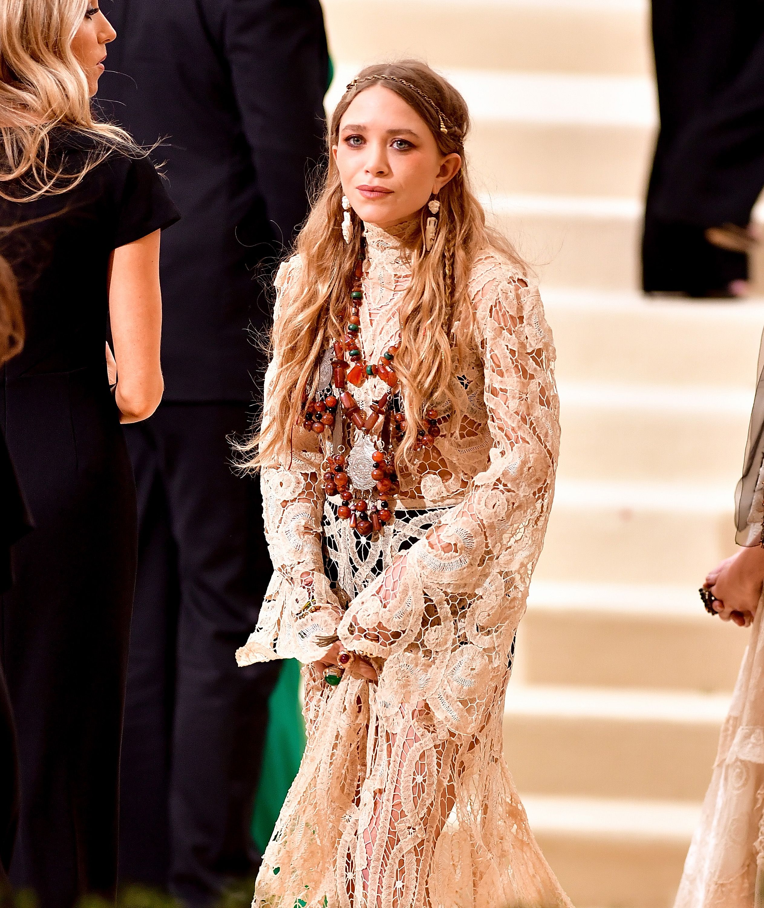 NEW YORK, NY - MAY 01: Mary-Kate Olsen attends the 'Rei Kawakubo/Comme des Garcons: Art Of The In-Between' Costume Institute Gala at Metropolitan Museum of Art on May 1, 2017 in New York City. (Photo by James Devaney/GC Images,