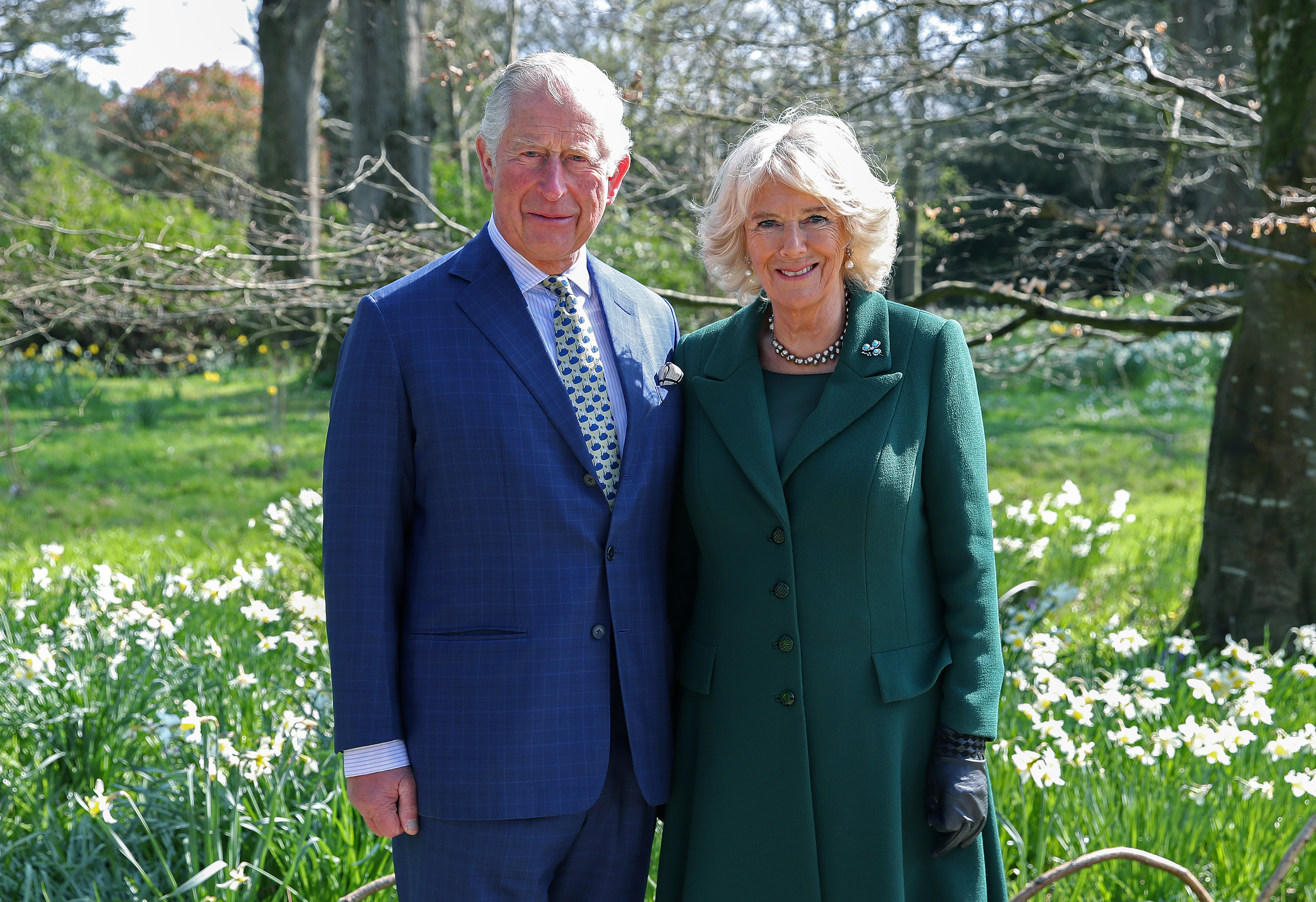 King Charles III and Queen Camilla, former Duke and Duchess of Cornwall, at Hillsborough Castle on April 09, 2019 | Source: Getty Images