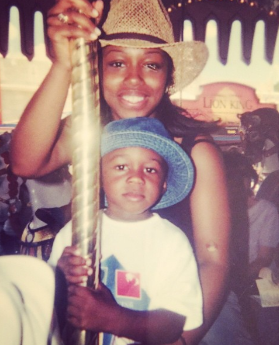 Throwback photo of Shanika Thompson and Marquise Jackson at Disney World, from a post dated December 4, 2014 | Source: Instagram/shaniqua_tompkins