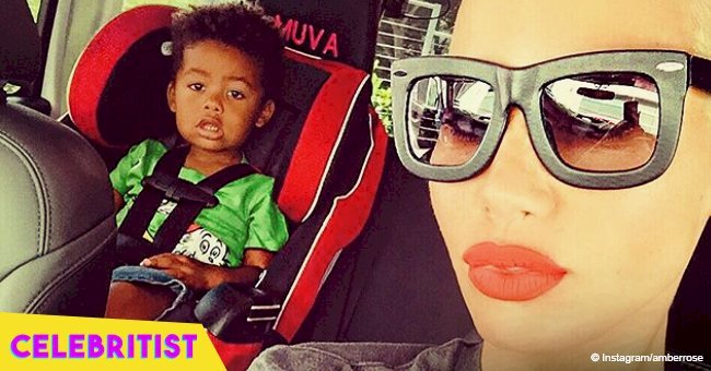 'Kids like to curse,' Amber Rose reveals why she allows 5-year-old son to curse