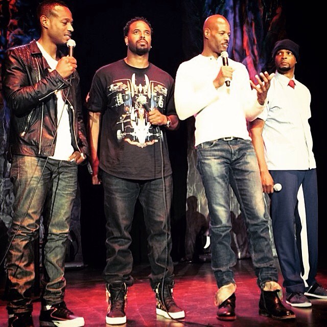 Four of the Wayans brothers seen in a post dated December 29, 2017 | Source: Instagram/keenenivorywayans