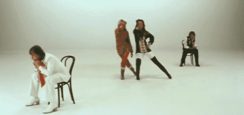 Screenshot from YouTube music video. | Source: Youtube.com/ABBA Screenshot from YouTube music video. | Source: Youtube.com/ABBA