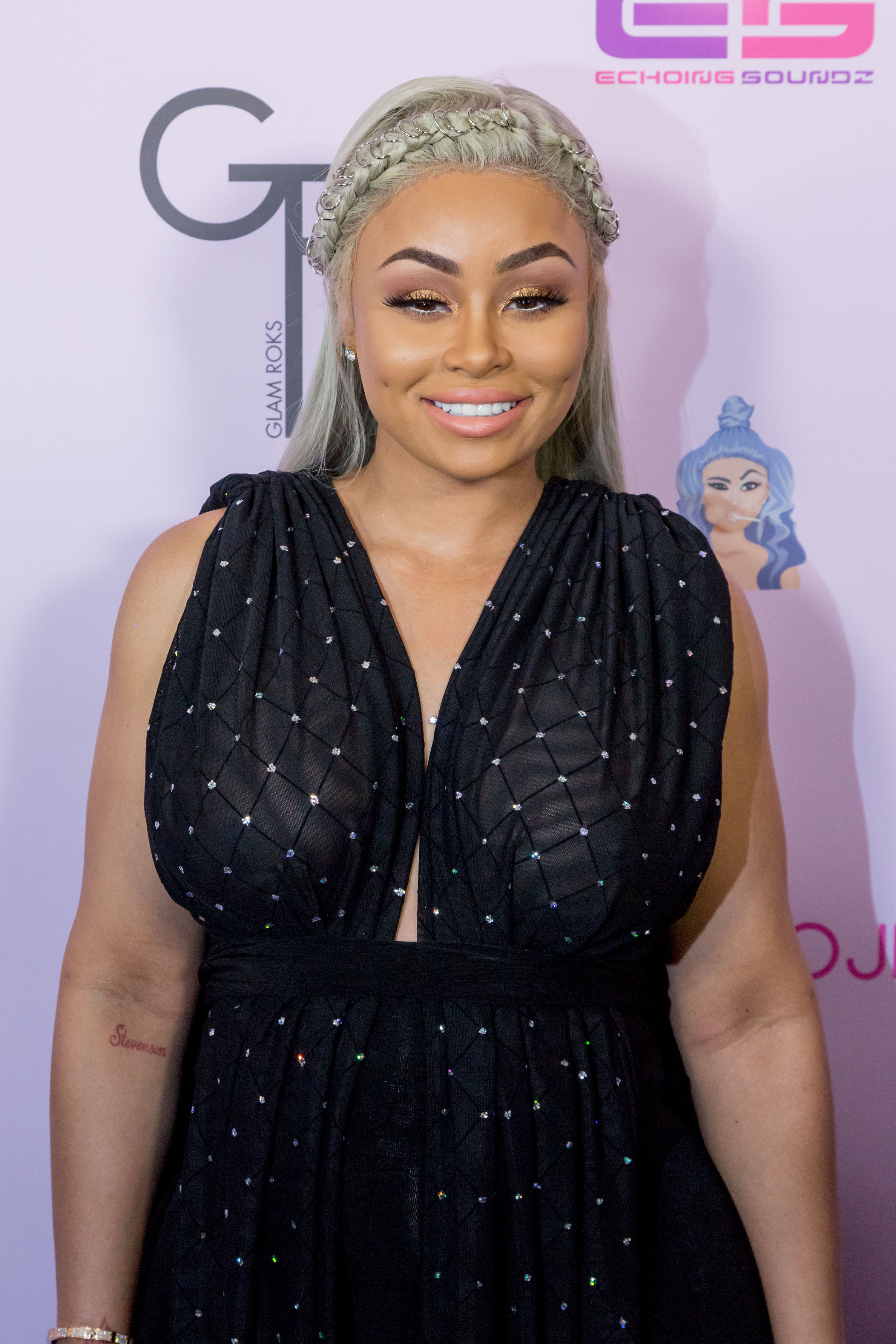  Blac Chyna arrives at her Blac Chyna Birthday Celebration And Unveiling Of Her "Chymoji" Emoji Collection at the Hard Rock Cafe on May 10, 2016 in Hollywood, California | Photo: Getty Images 