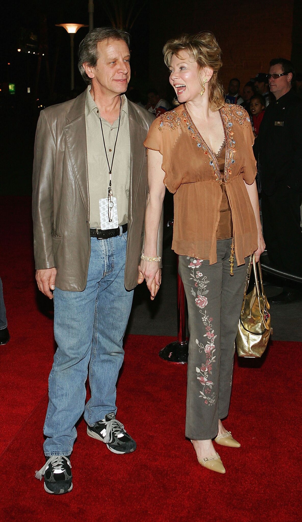  Richard Gilliland and actress Jean Smart arrive at the Legends Celebrity Invitational Charity Poker Tournament in 2006. | Source: Getty Images