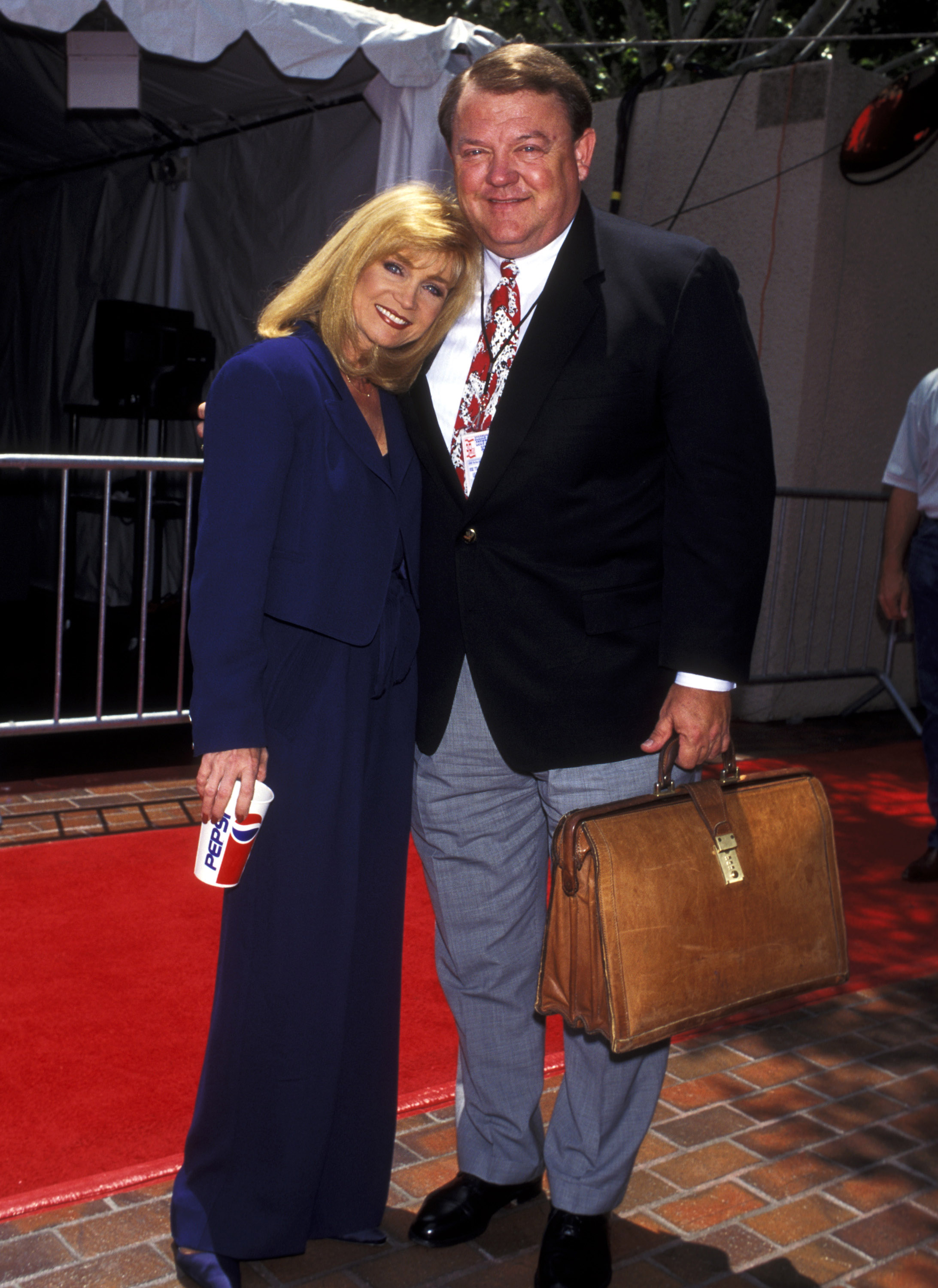 Barbara Mandrell and Ken Dudney during 30th Annual Academy of Country Music Awards in Universal City, California, on May 10, 1995. | Source: Getty Images