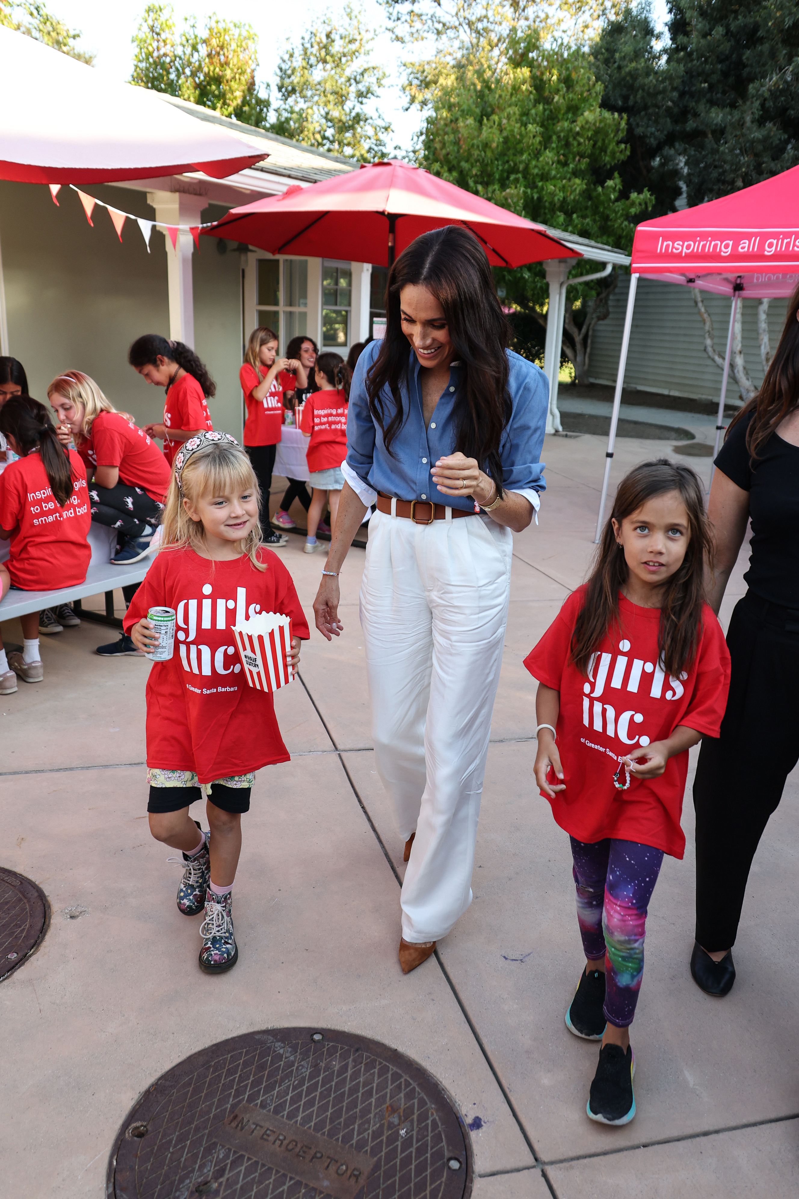 Meghan Markle, visits Girls Inc. of Greater Santa Barbara on October 2, 2024, in Santa Barbara, California. | Source: Getty Images