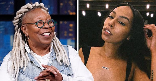 Whoopi Goldberg and her grandaughter, Jerzey. | Photo: Instagram.com/jerzey.kennedy  Getty Images