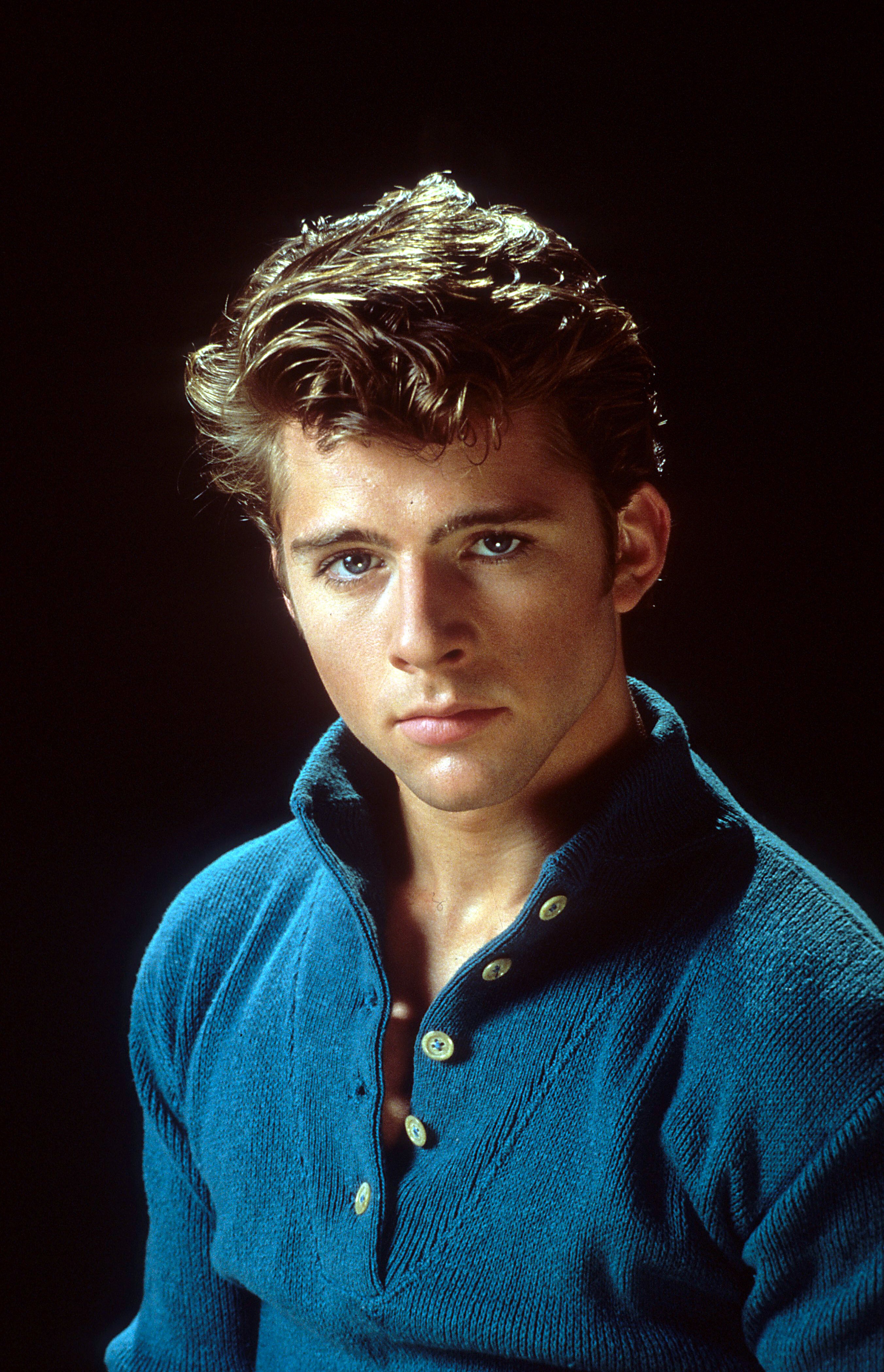 Maxwell Caulfield pictured in a publicity portrait for the film 