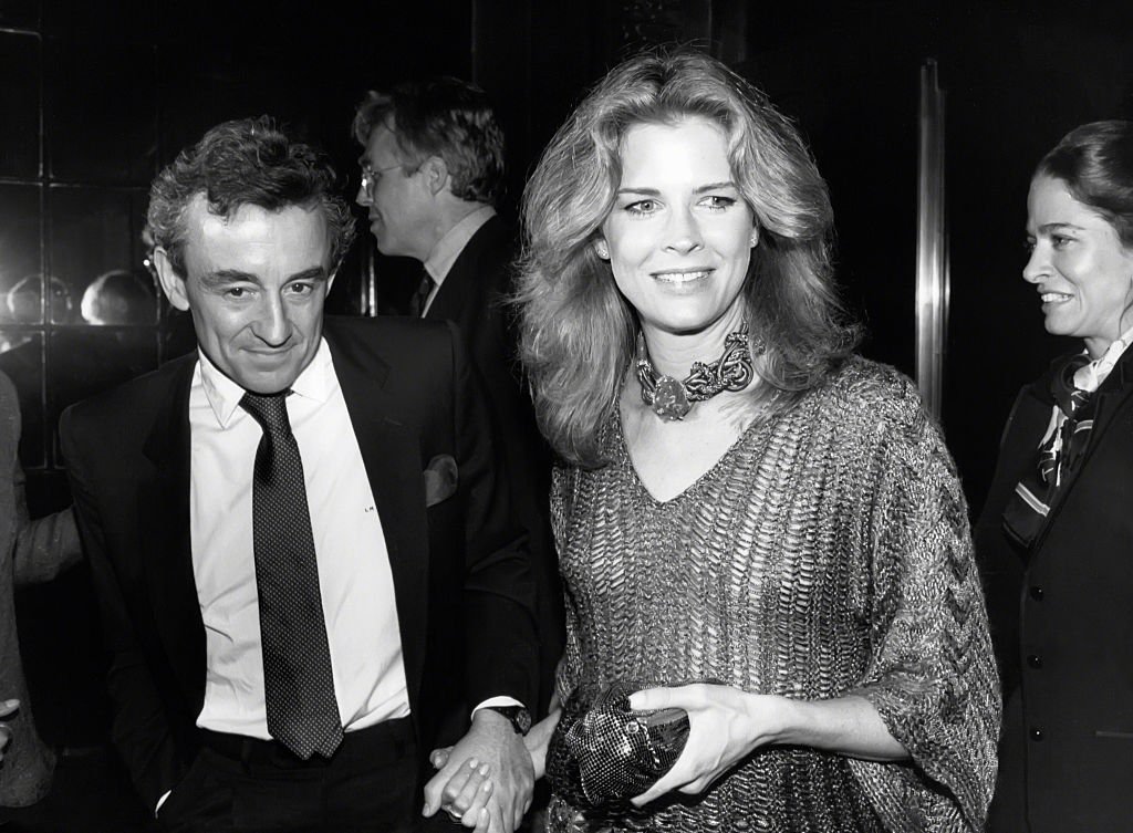 Candice Bergen and Louis Malle at the Ziegfeld Theater circa 1981 in New York City. | Source: Getty Images