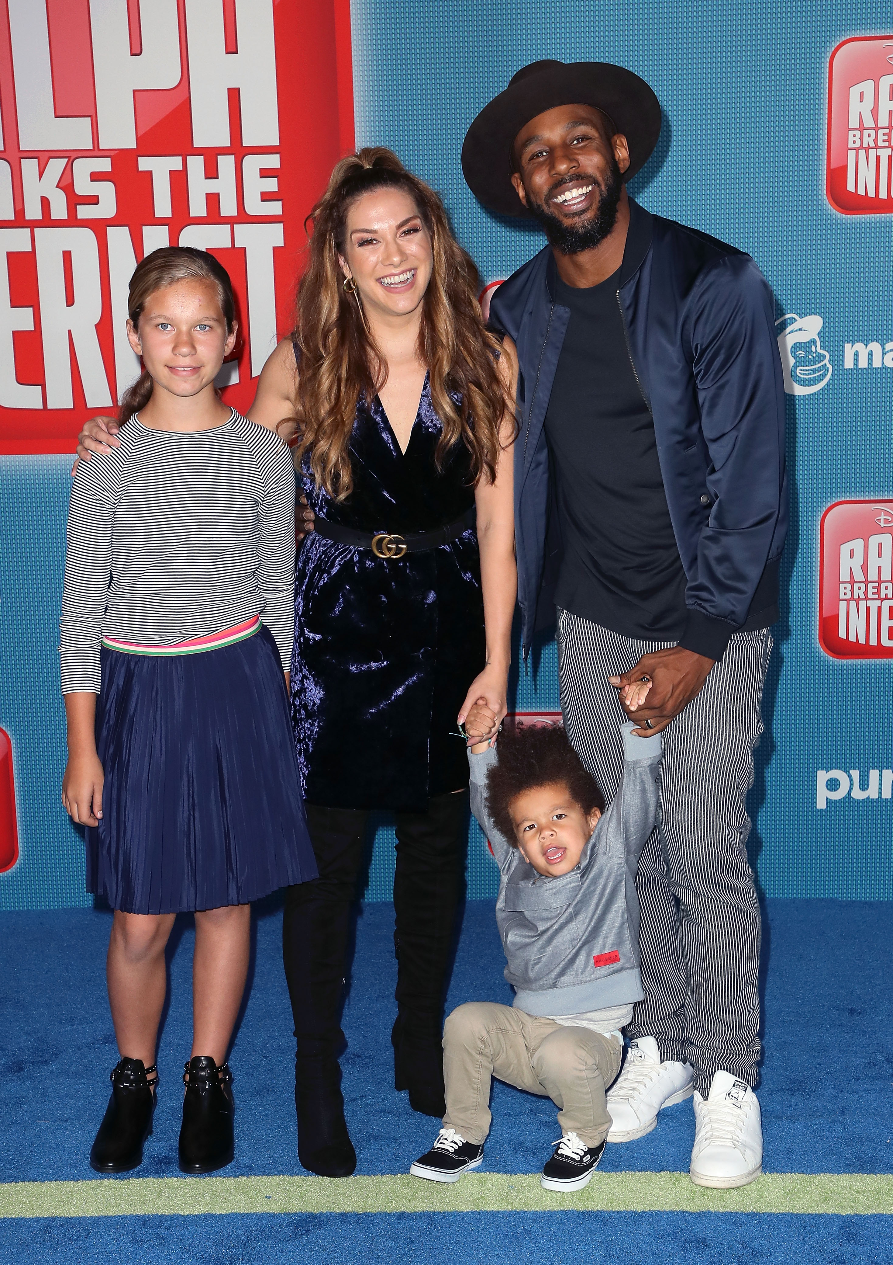 Allison Holker and Stephen 'tWitch' Boss at the Los Angeles premiere of Disney's 'Ralph Breaks the Internet' on November 5, 2018 | Source: Getty Image