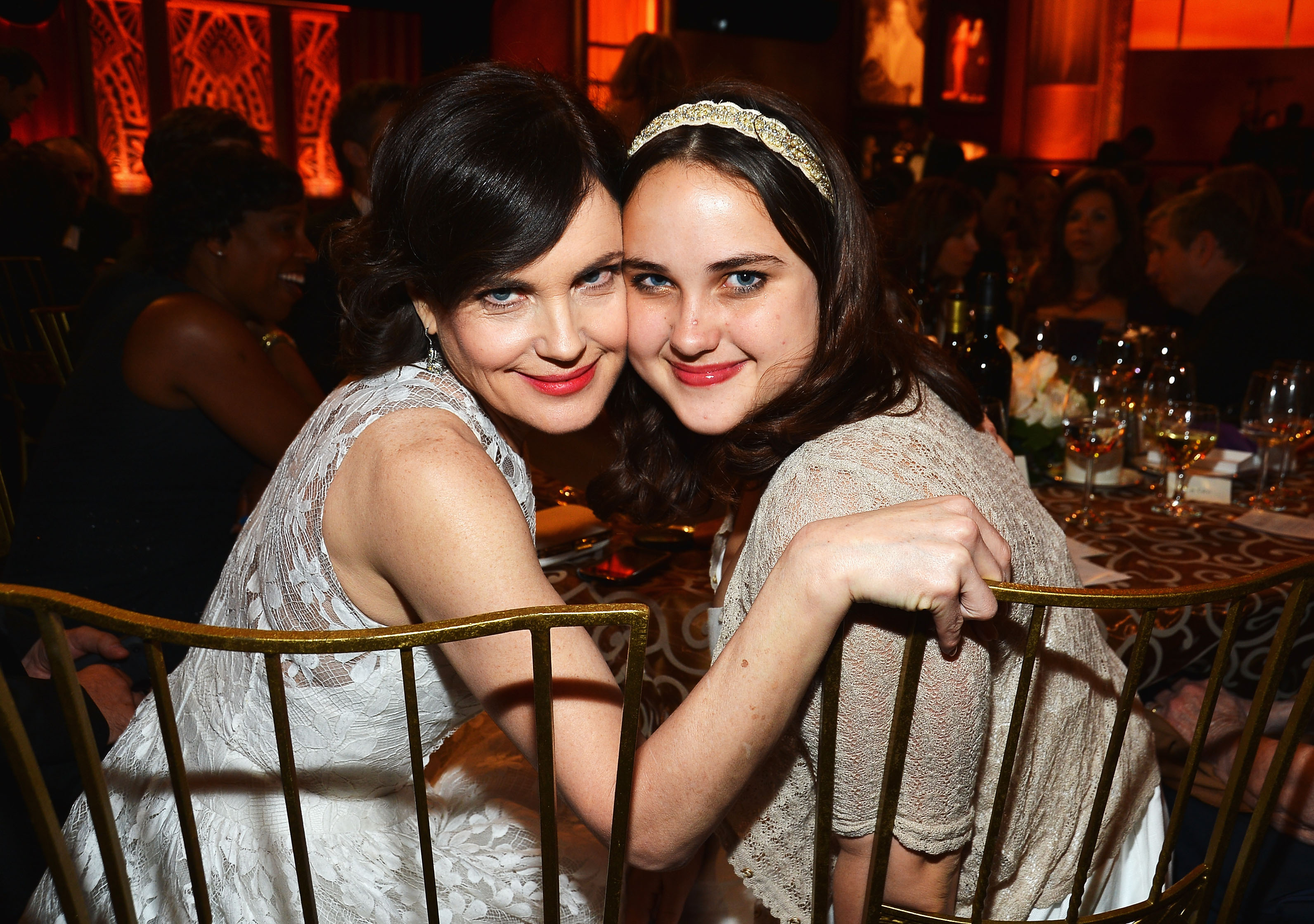 Elizabeth McGovern and her daughter Matilda McGovern attend the 40th AFI Life Achievement Award at Sony Pictures Studios on June 7, 2012, in Culver City, California | Source: Getty Images