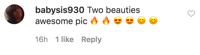 A fan commented on a photo of Nia Guzman and Royalty Brown posing in swimsuits | Source: Instagram.com