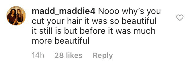 Another comment on AJ's post | Instagram: @ajcook