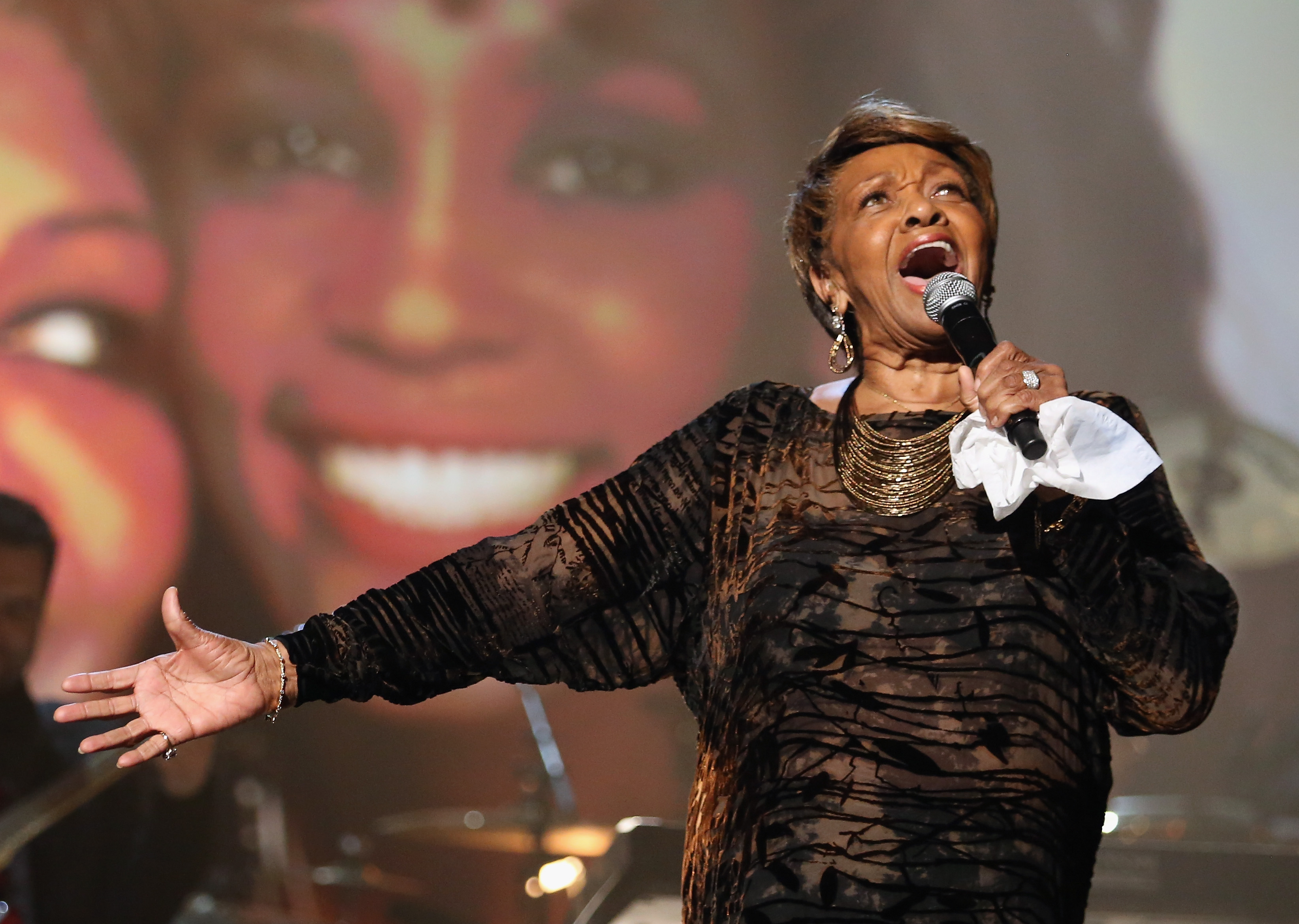 Cissy Houston performing at the BET Awards in Los Angeles in 2012 | Source: Getty Images
