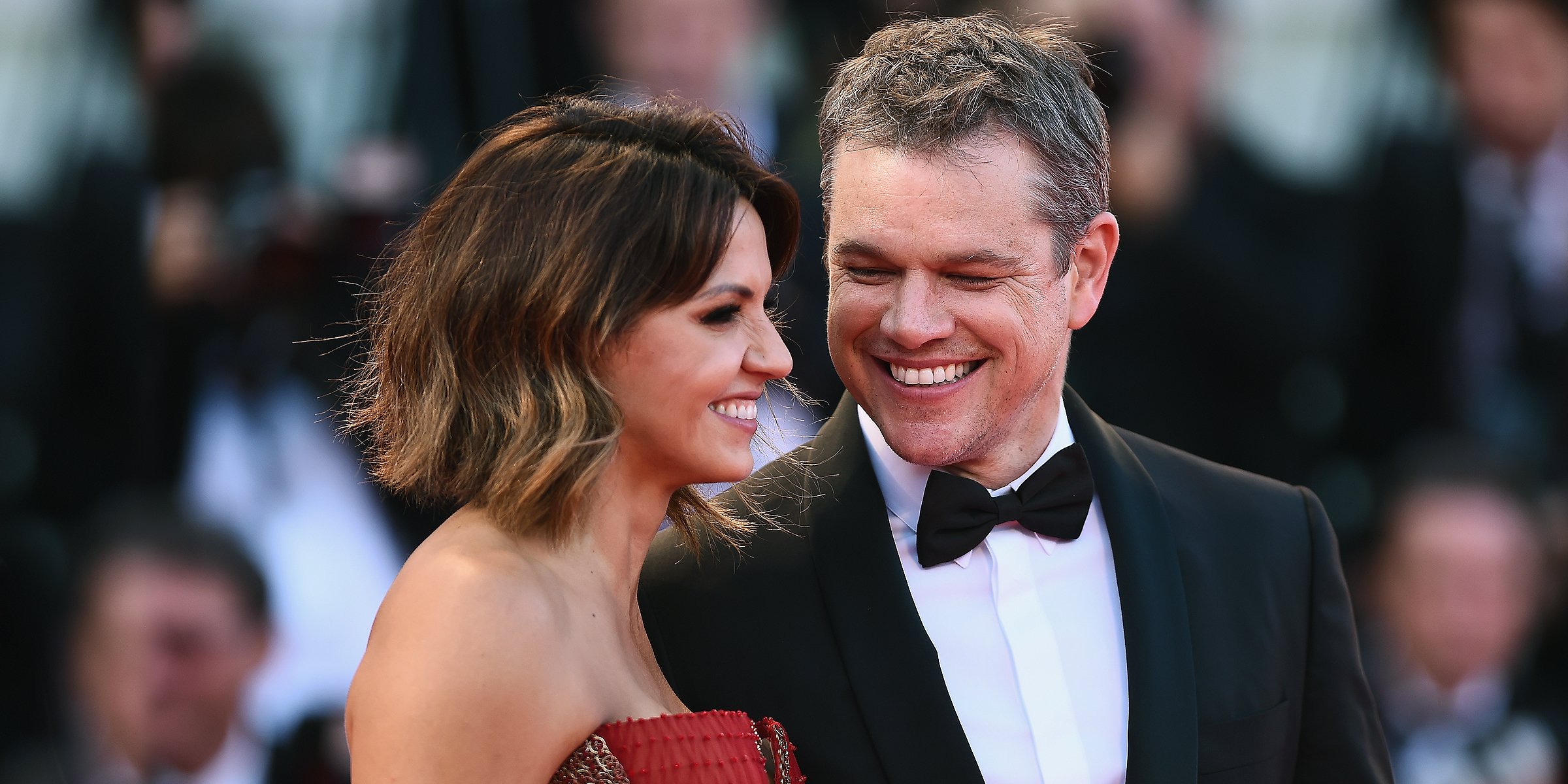 Matt Damon and his wife Luciana Barroso | Source: Getty Images