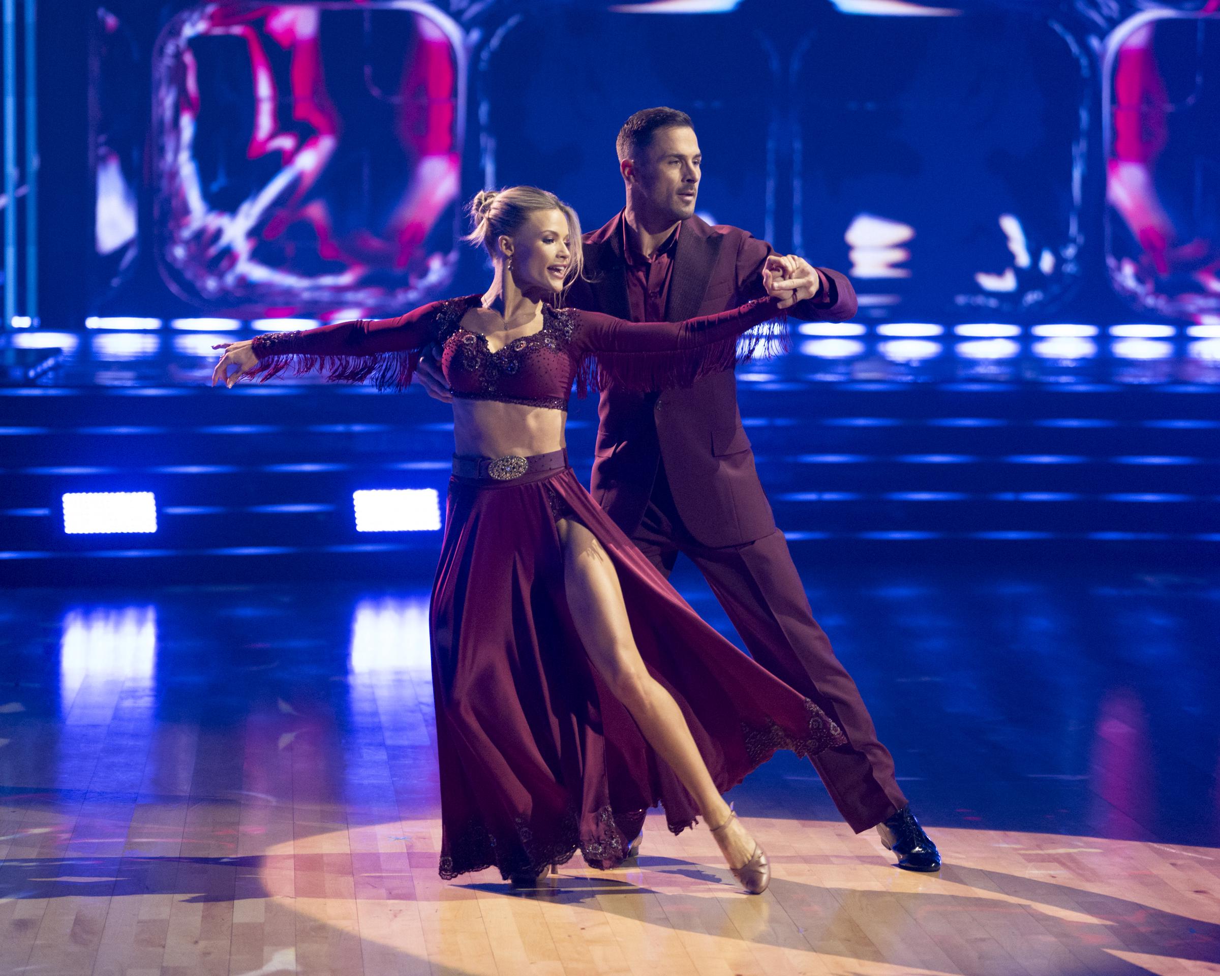 Witney Carson and Danny Amendola. | Source: Getty Images