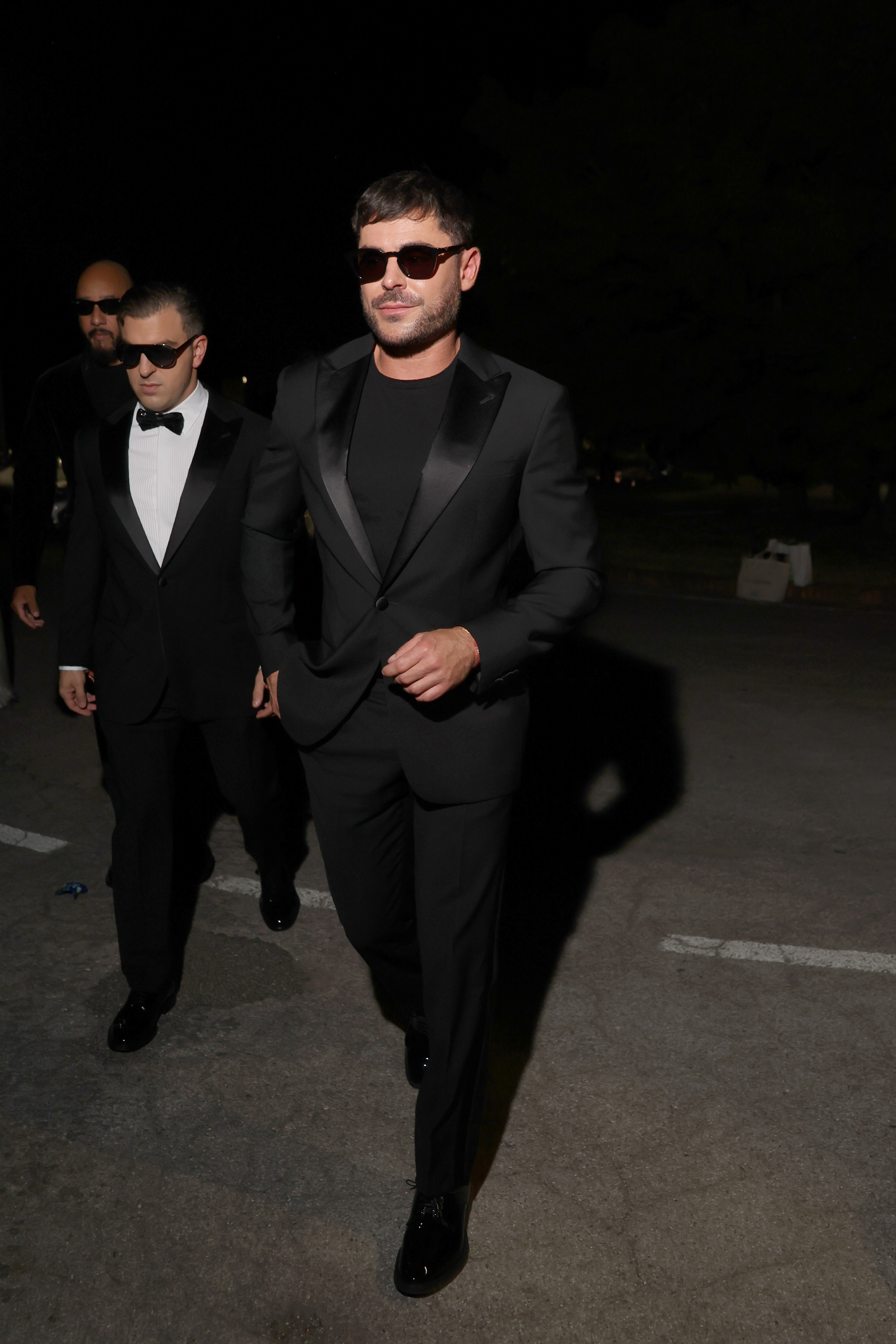 Zac Efron at the amfAR Gala Venezia in Venice, Italy, on September 1, 2024 | Source: Getty Images