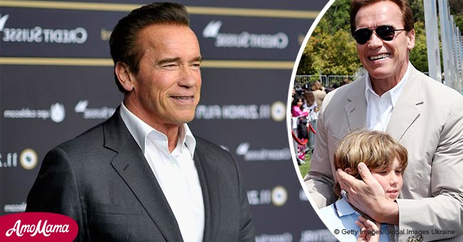 Arnold Schwarzenegger's son, 20, makes rare appearance alone in LA