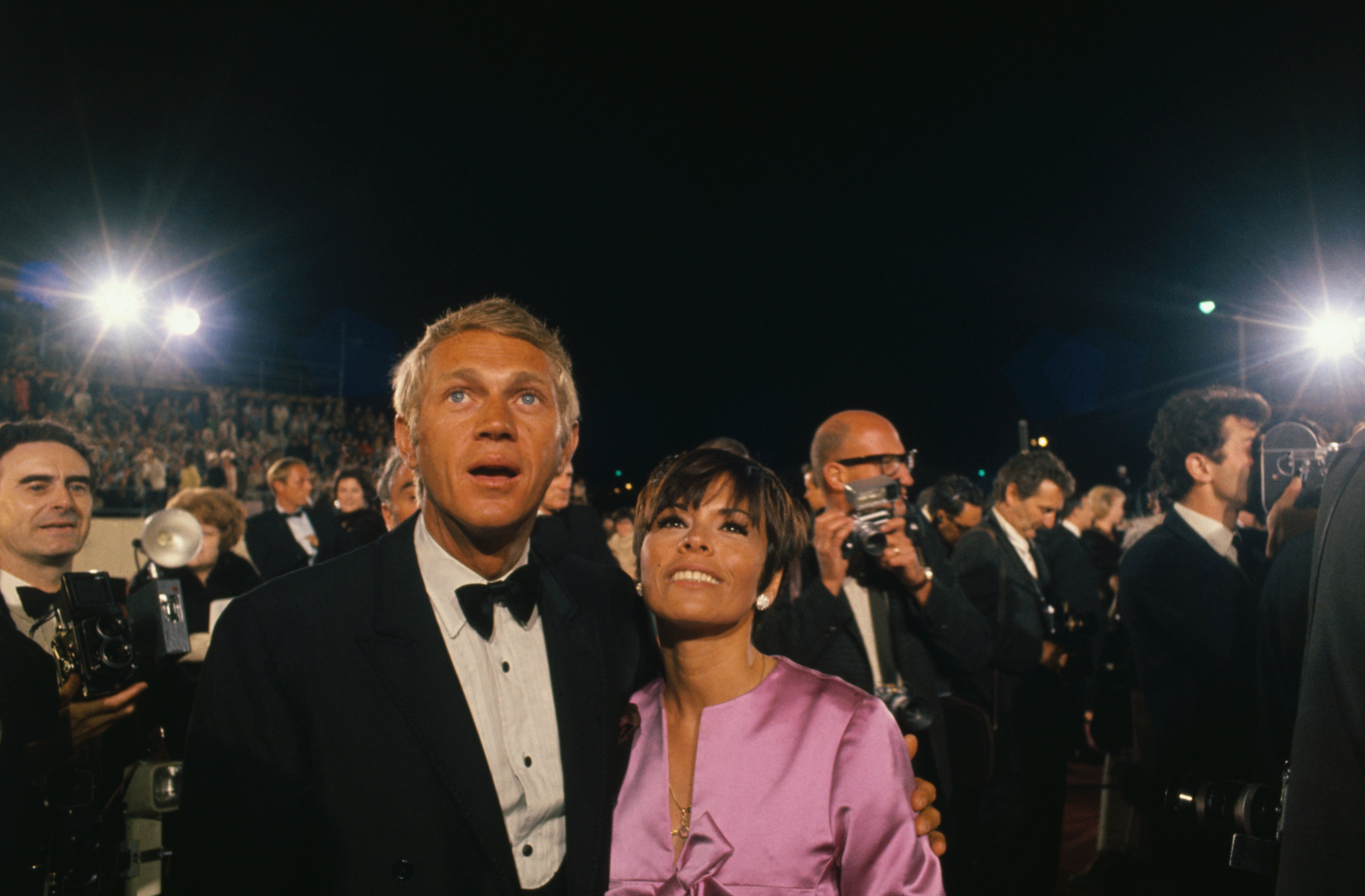 Steve McQueen and Neile Adams in California 1967. |  Source: Getty Images