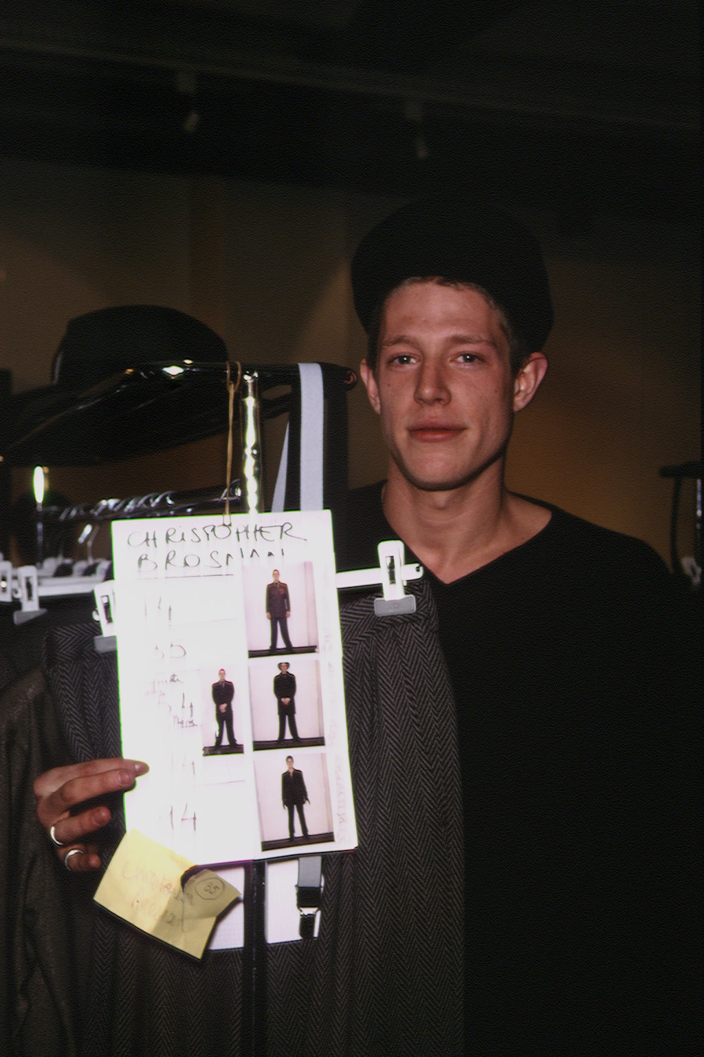Christopher at the Cerruti 95-96 Fashion Show on January 28, 1995 | Source: Getty Images