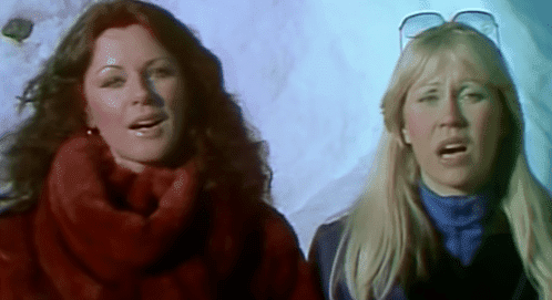 Screenshot from YouTube music video. | Source: Youtube.com/ABBA Screenshot from YouTube music video. | Source: Youtube.com/ABBA