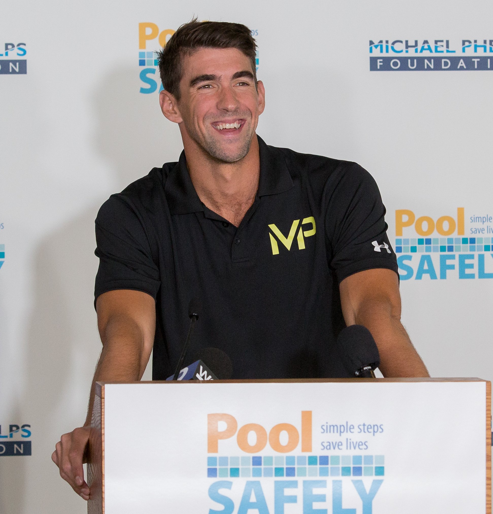 Michael Phelps and Michael Phelps Foundation l Photo : Wikimedia Commons/ Creative Commons Attribution 2.0 Generic