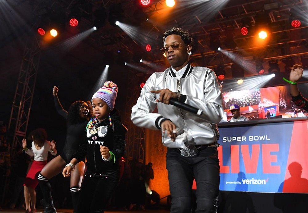 Rapper Silento performing in concert during 2019 Super Bowl in Atlanta, Georgia, in January 2019. | Image: Getty Images.