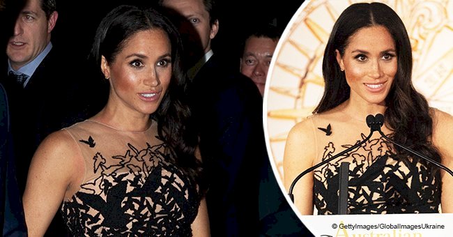 Meghan's monochrome ball gown worn to awards was so stunning we couldn't take our eyes off her
