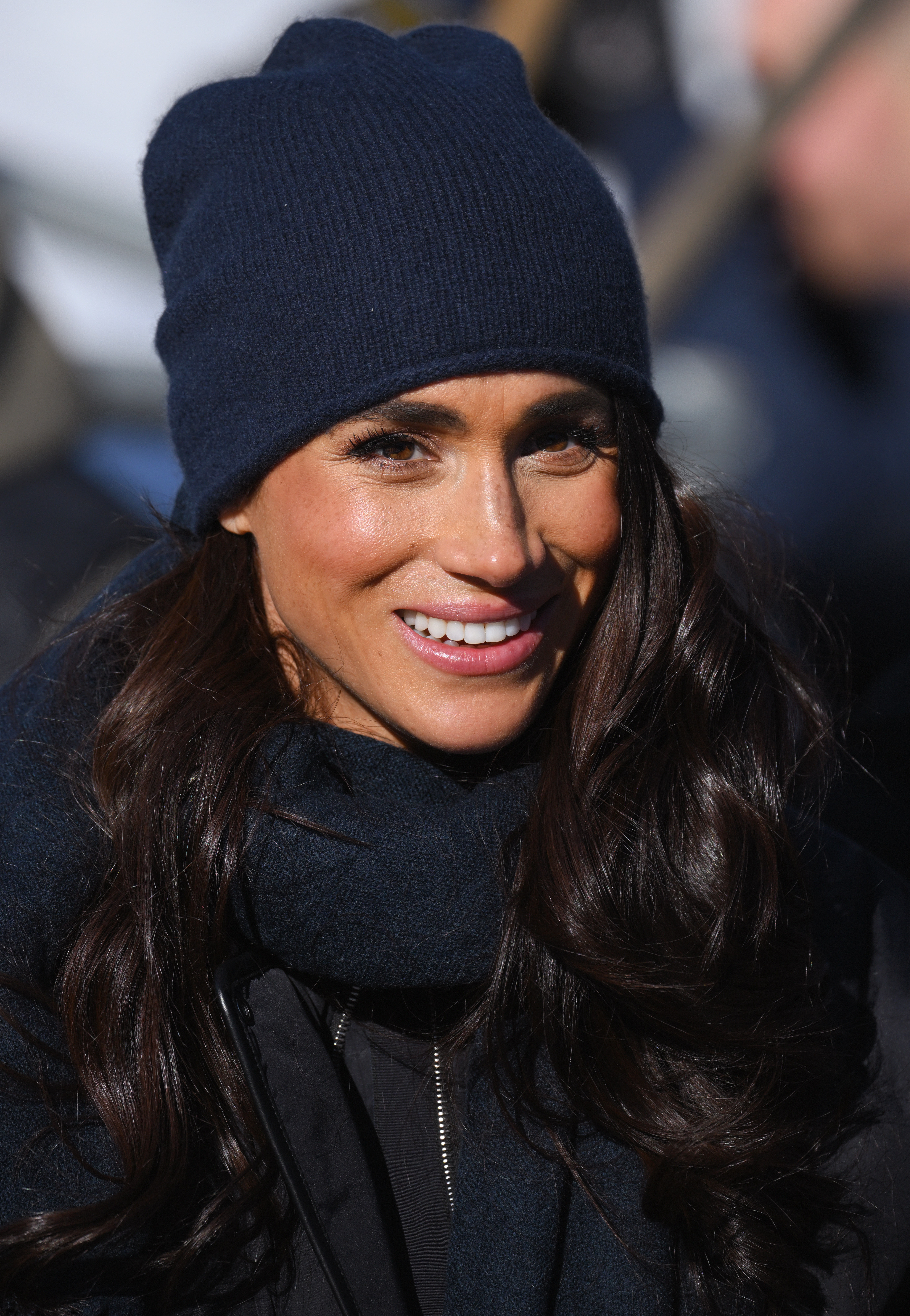 Meghan Markle at the Invictus Games One Year To Go Winter Training Camp | Source: Getty Images