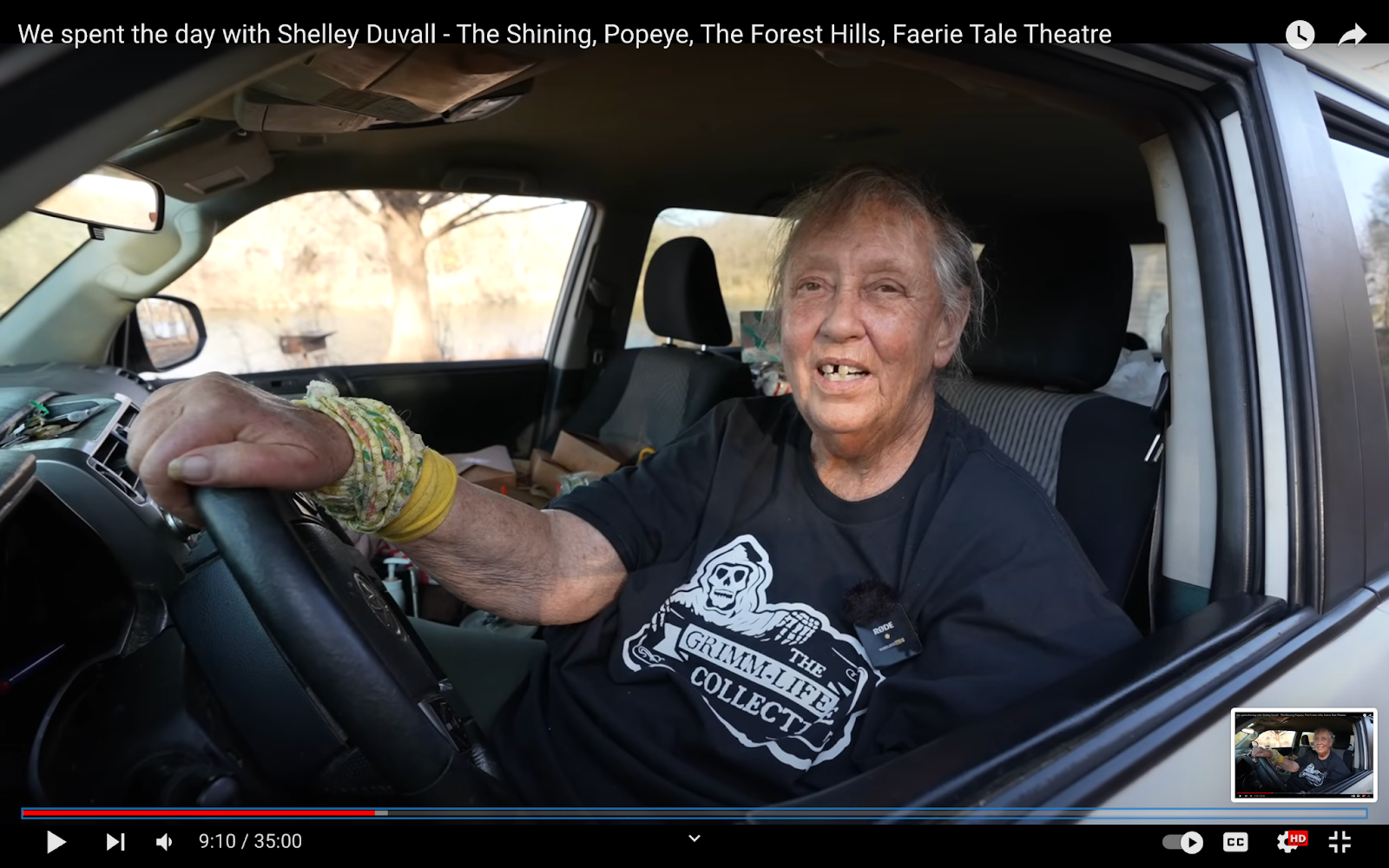 Shelley Duvall in a video, posted on January 18, 2023 | Source: YouTube/grimmlifecollective