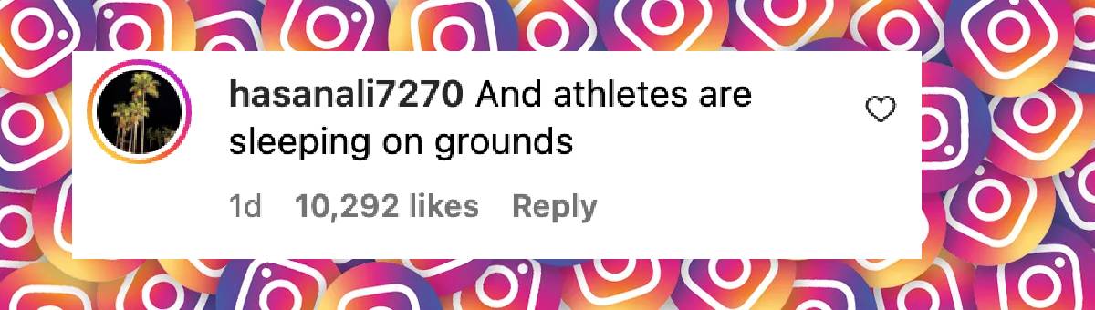 A user comment dated August 6, 2024 | Source: Instagram/wealth