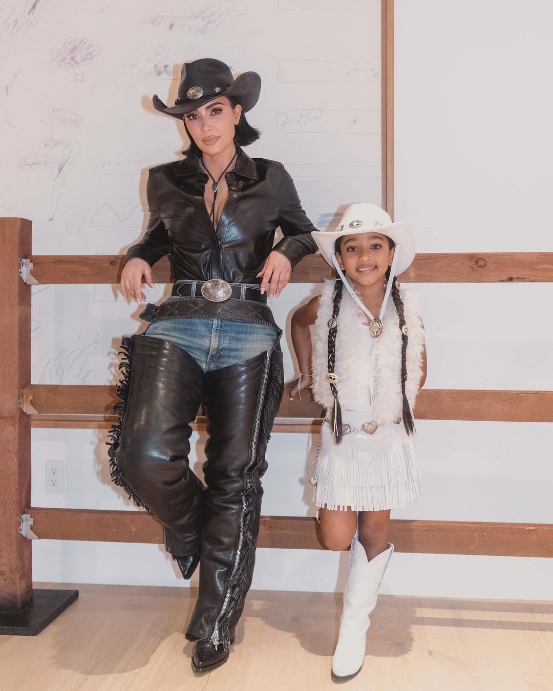 Kim Kardashian and Chicago West from a post dated February 25, 2025. | Source: Instagram/kimkardashian