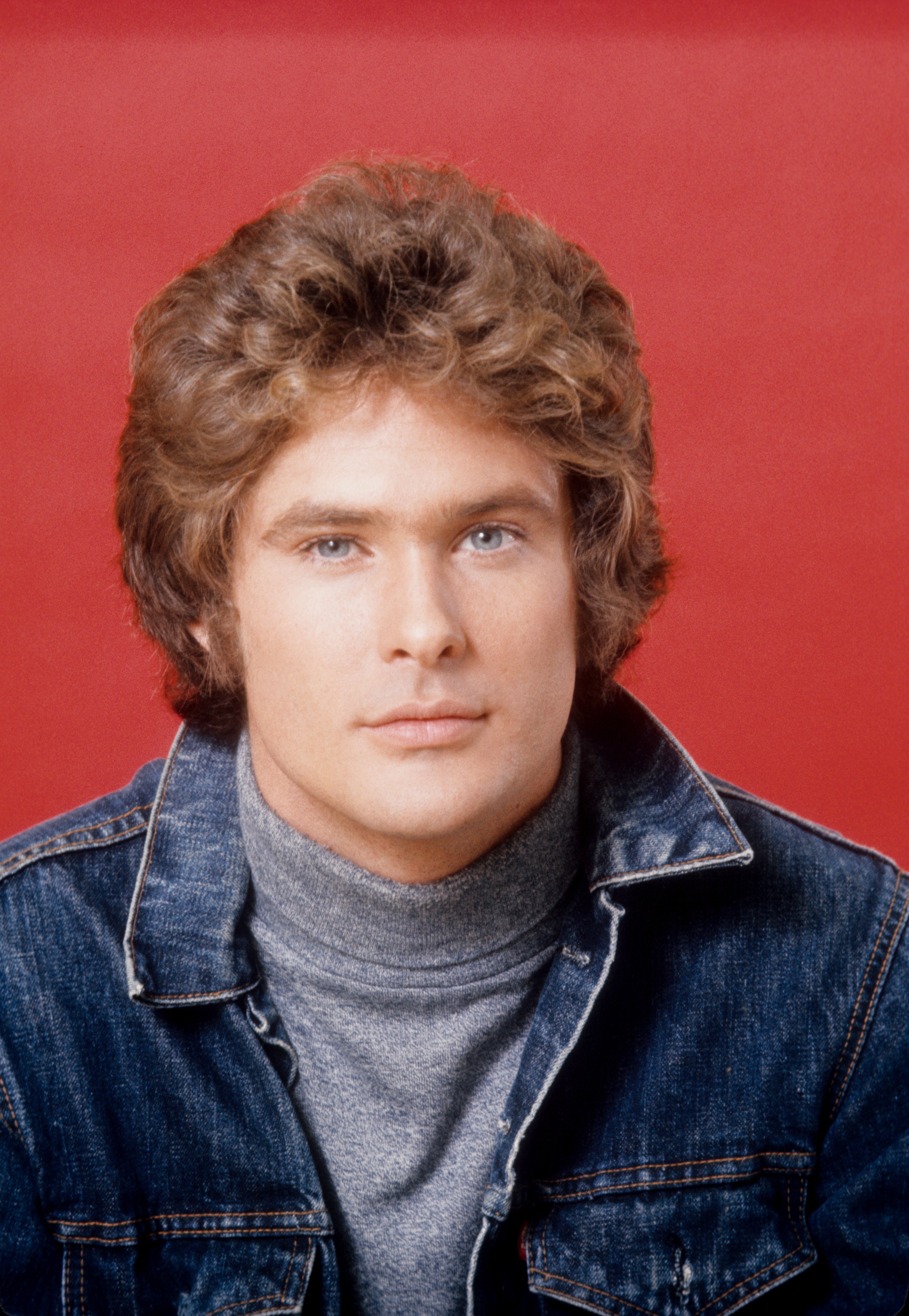 David Hasselhoff poses for a portrait on October 27, 1976, in Los Angeles, California.