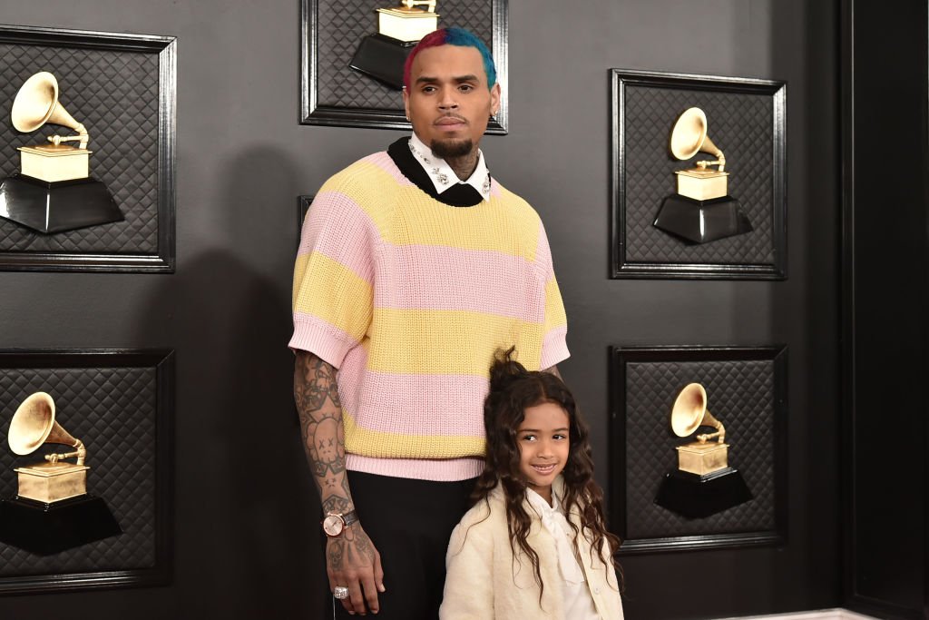 Chris Brown and Royalty Brown attend the 62nd Annual Grammy Awards,2020| Photo: Getty Images